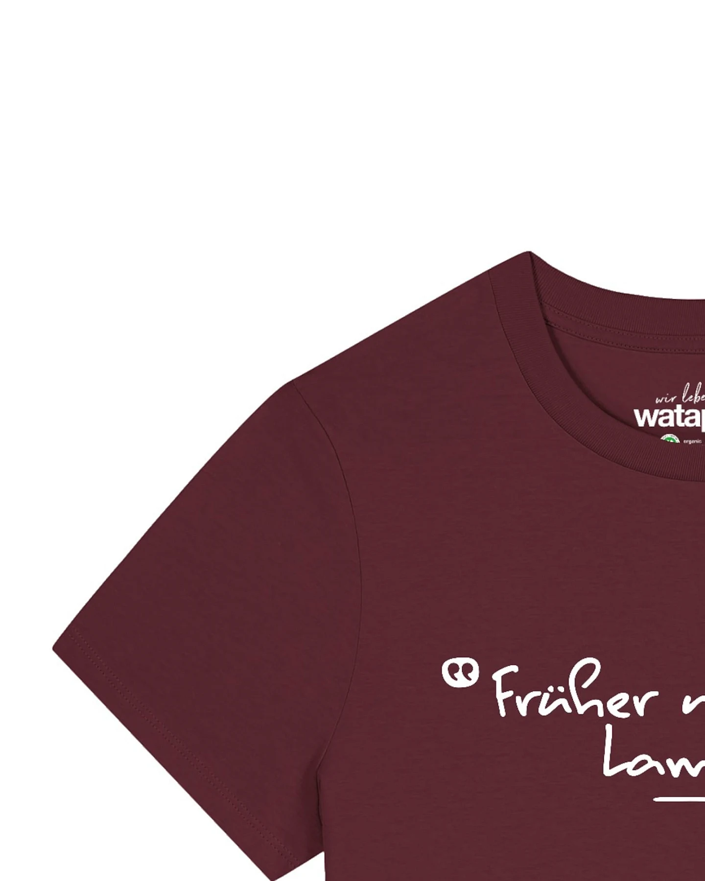 Watapparel T-Shirt Früher war mehr Lametta – Ansicht 3