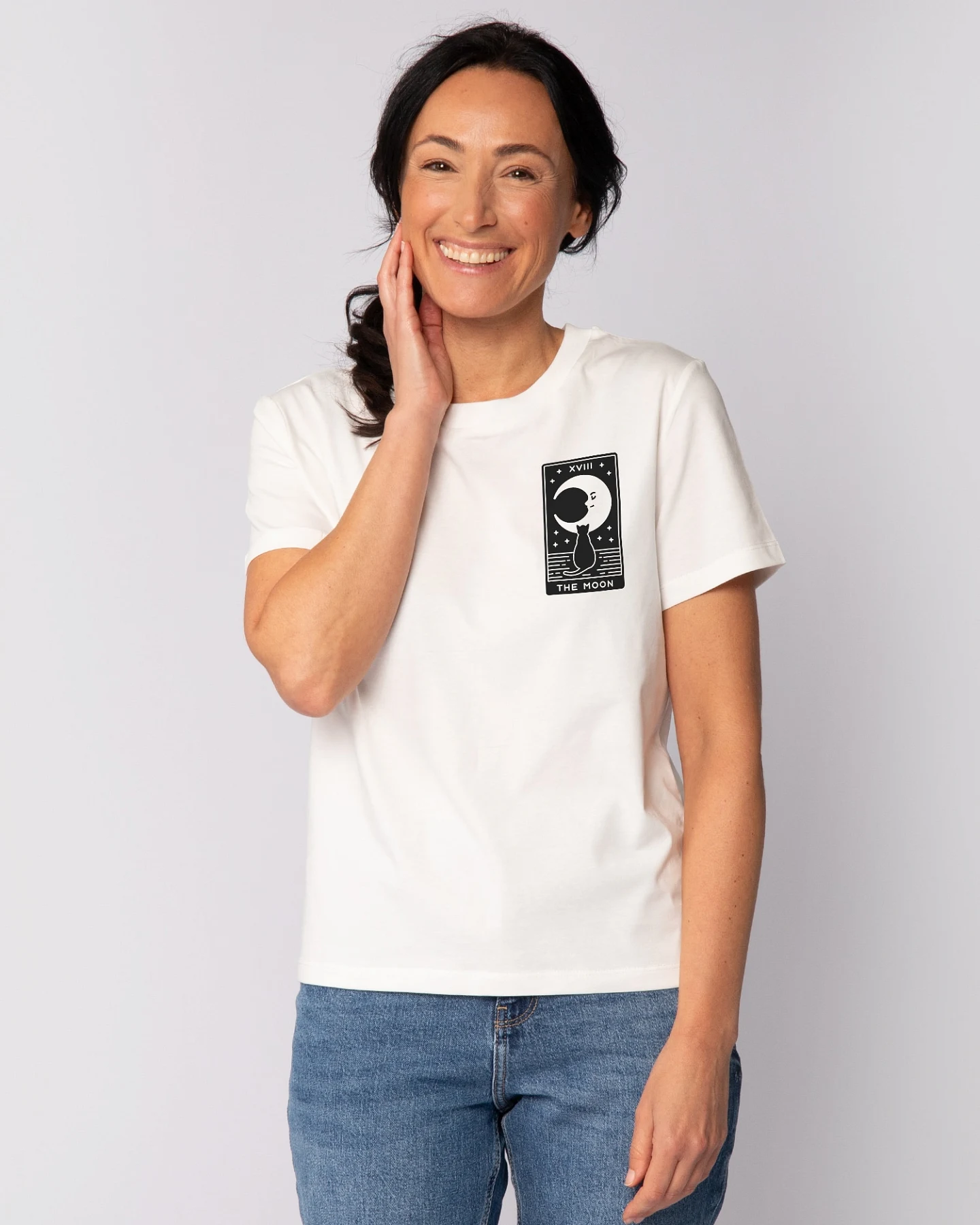 Watapparel T-Shirt Tarot The Moon – Ansicht 2