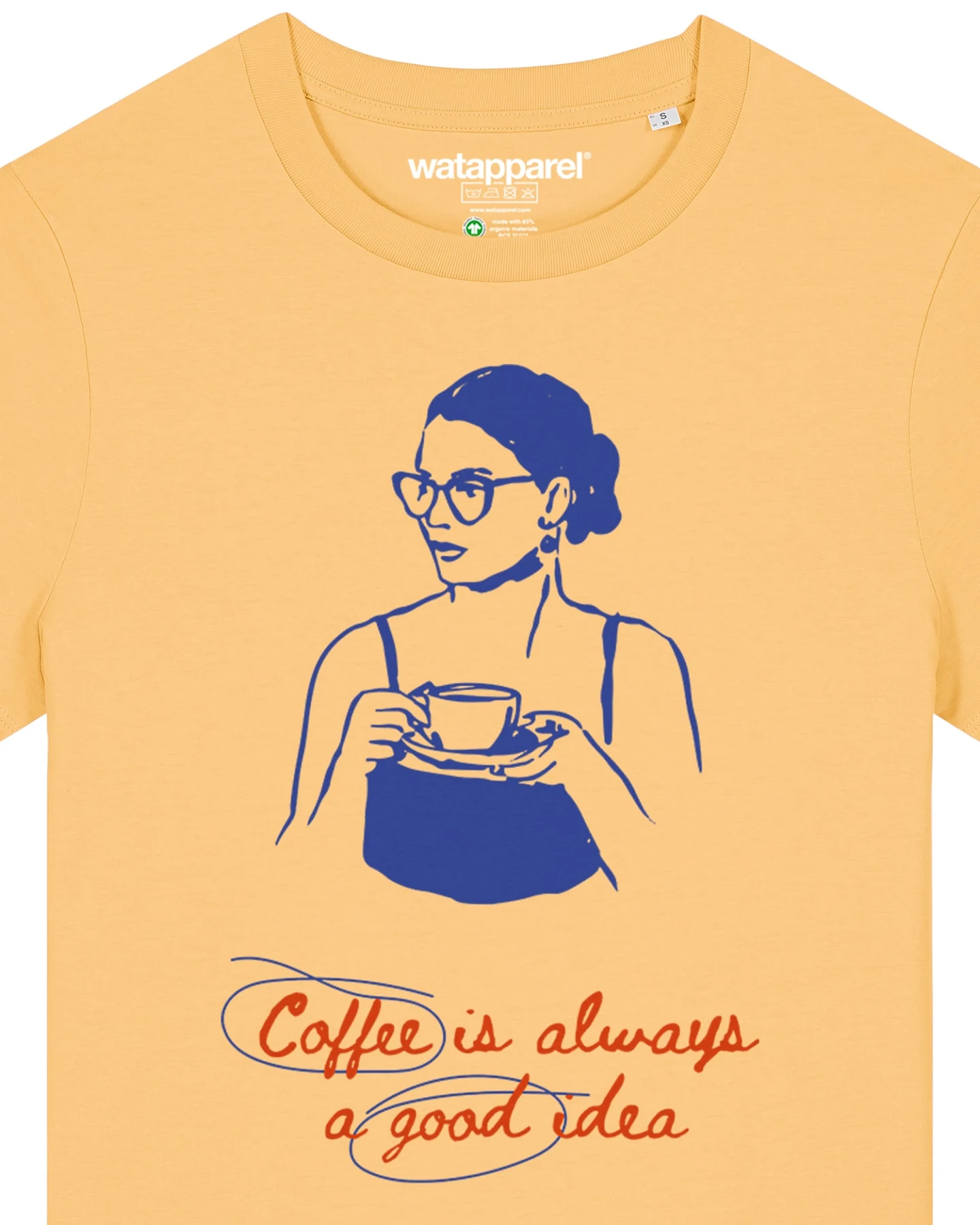 Watapparel T-Shirt Coffee Is A Good Idea – Ansicht 3