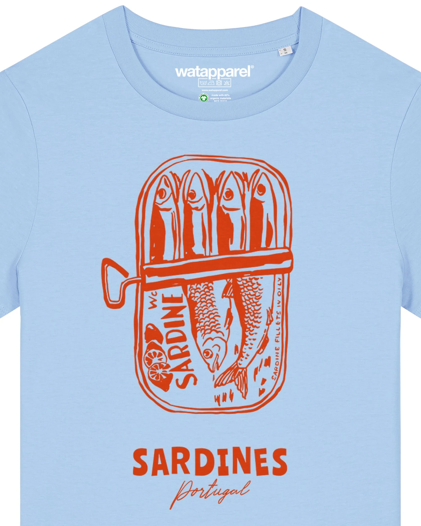 Watapparel T-Shirt Sardines Portugal – Ansicht 3