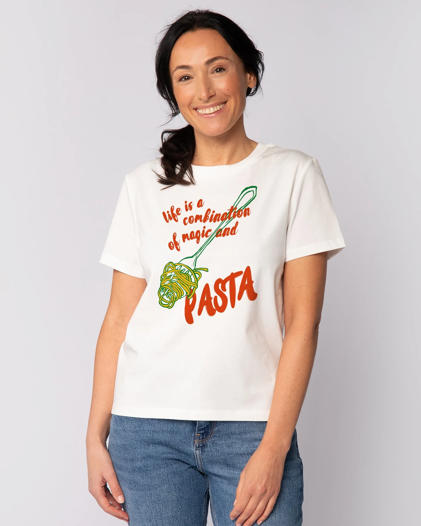 Watapparel T-Shirt Magic And Pasta – Ansicht 2