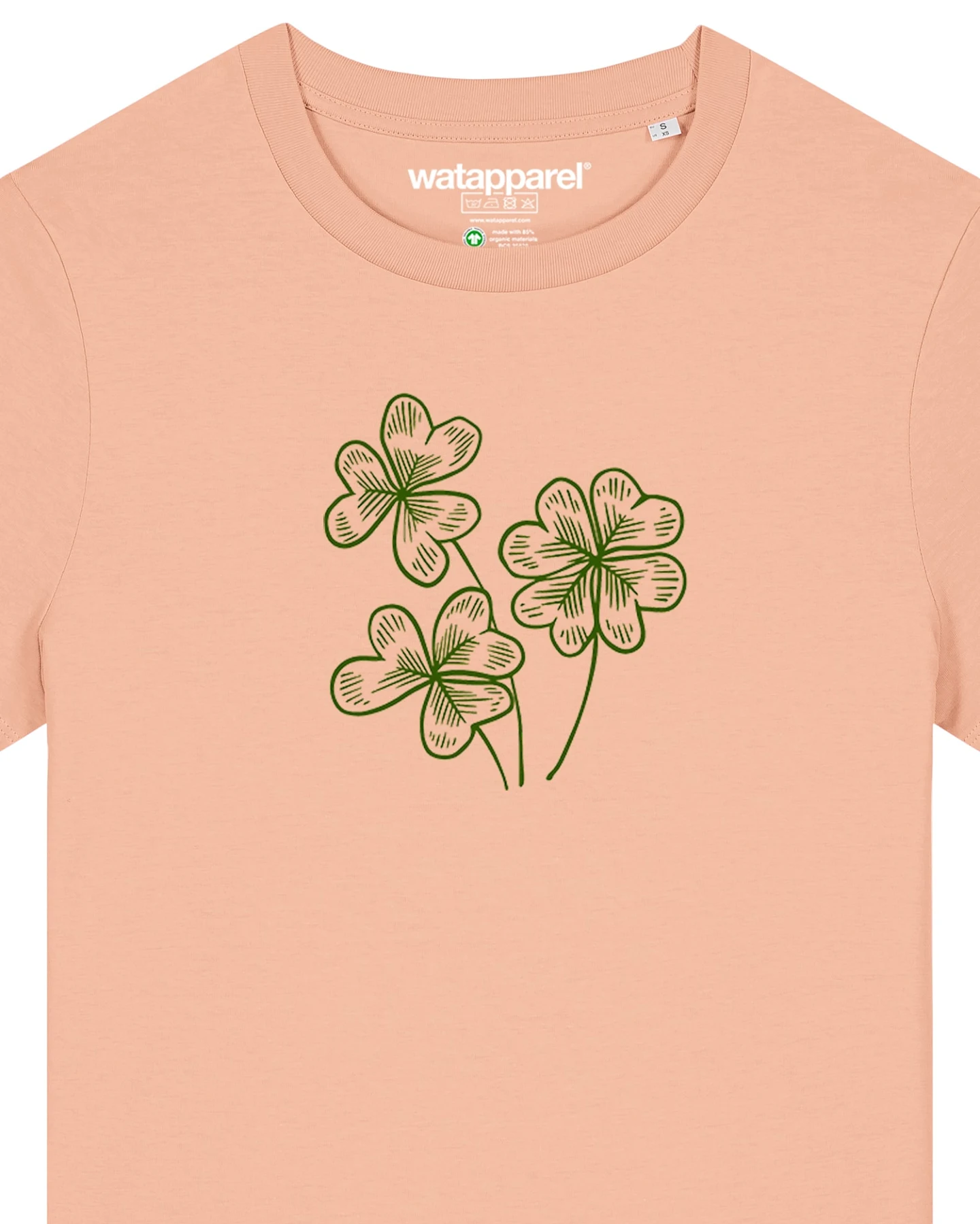 Watapparel T-Shirt Glücksklee – Ansicht 3