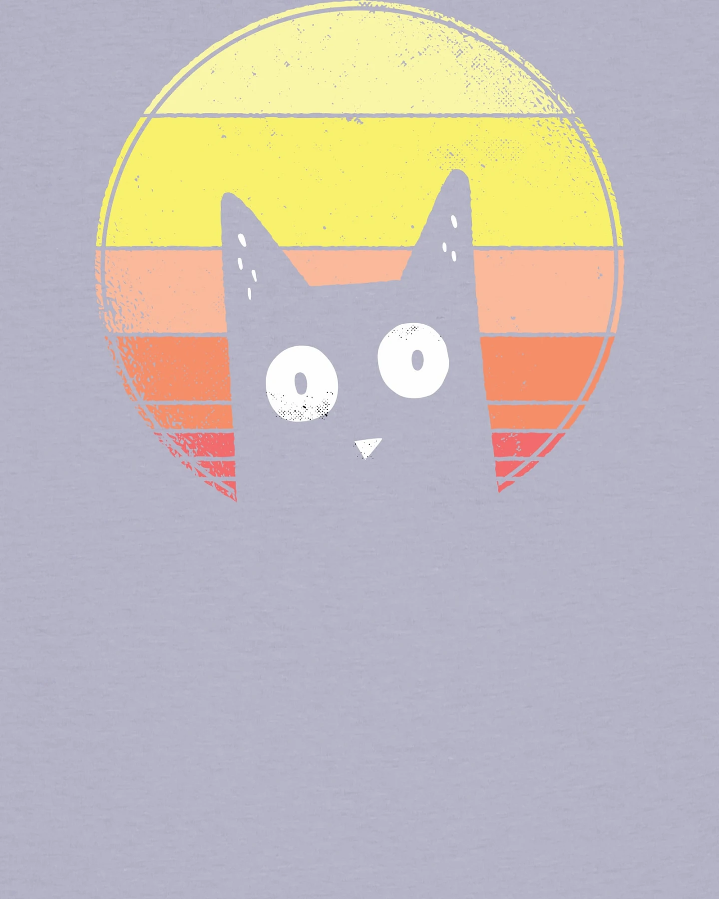 Watapparel Shirt Sunset Cat – Ansicht 3