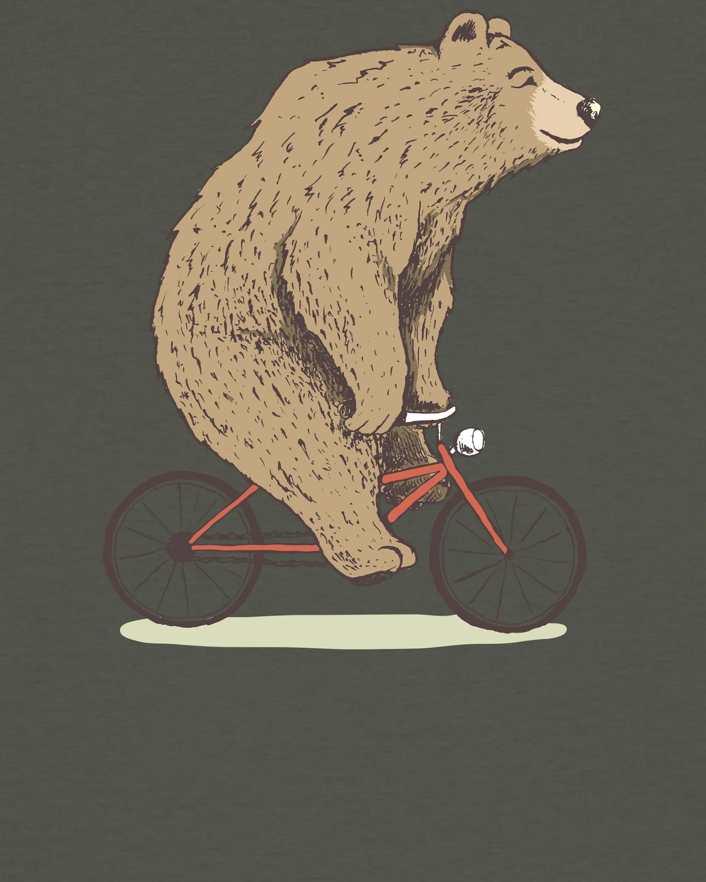 Watapparel T-Shirt Fahrradbär – Ansicht 3