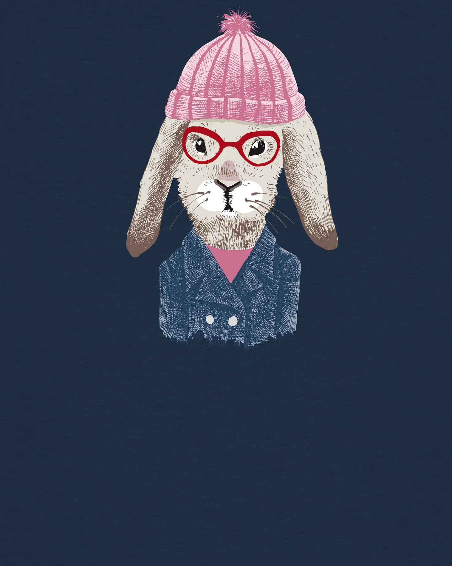 Watapparel T-Shirt Hase – Ansicht 3