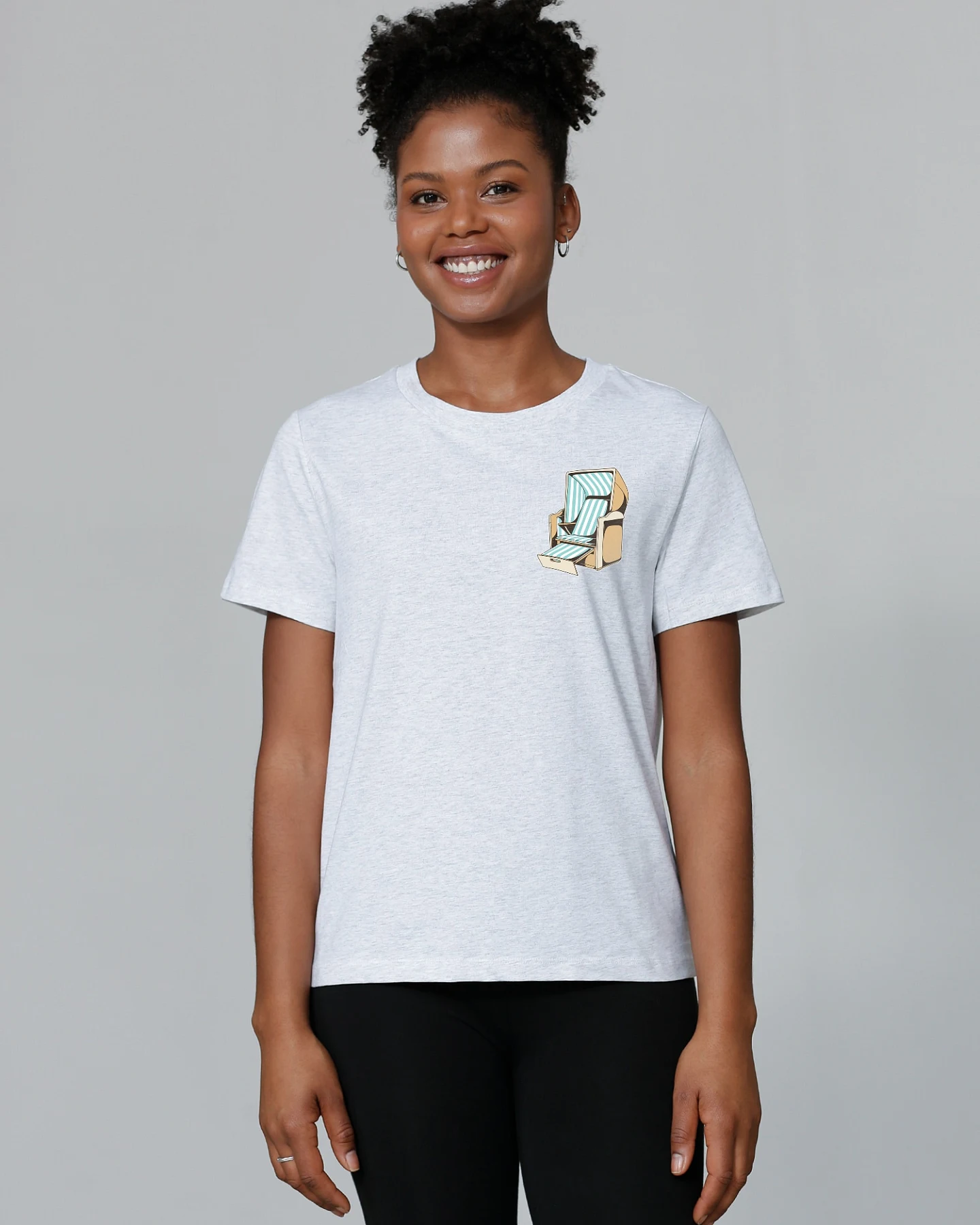 Watapparel T-Shirt Strandkorb – Ansicht 2