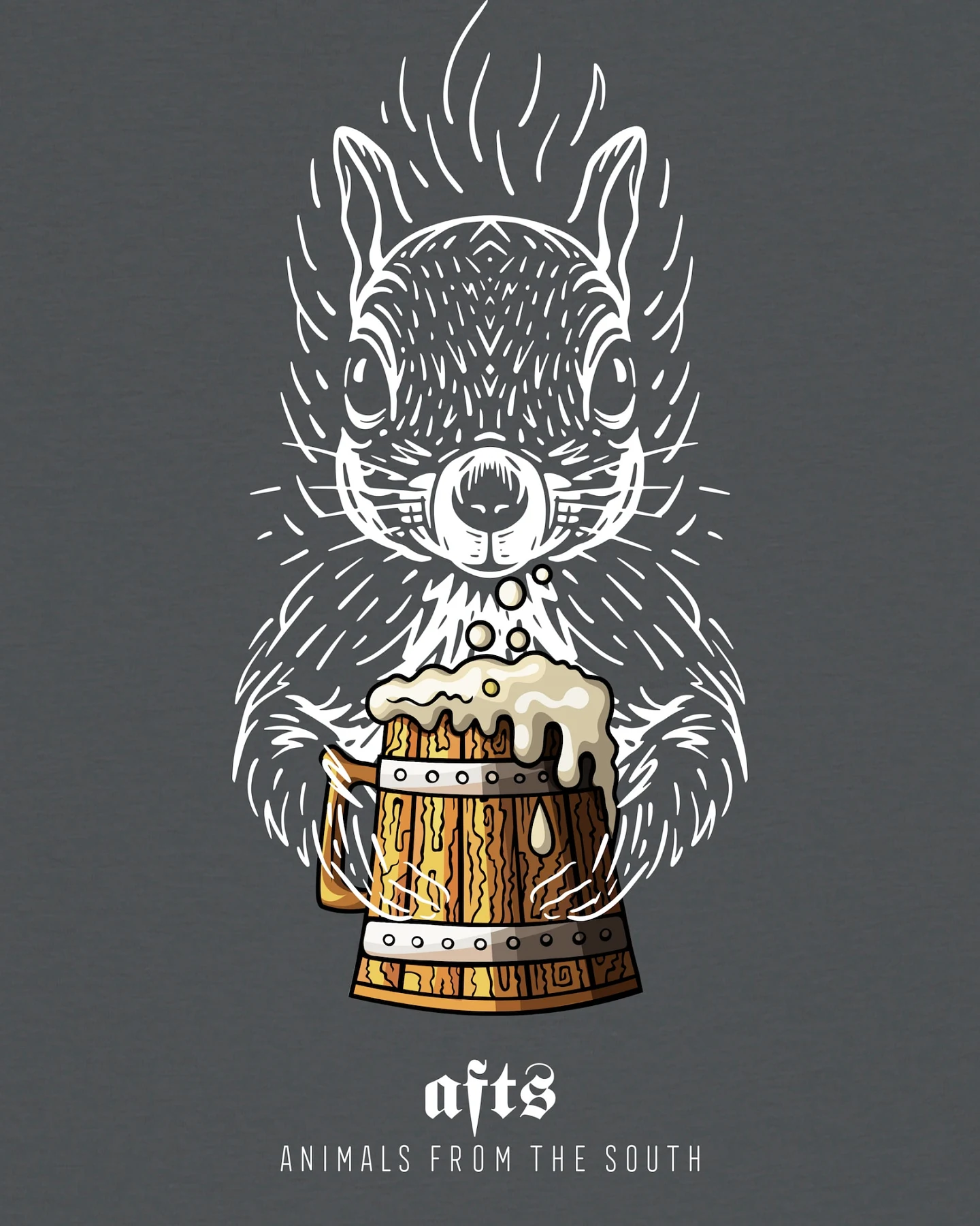 Watapparel T-Shirt Eichhörnchen – Ansicht 3