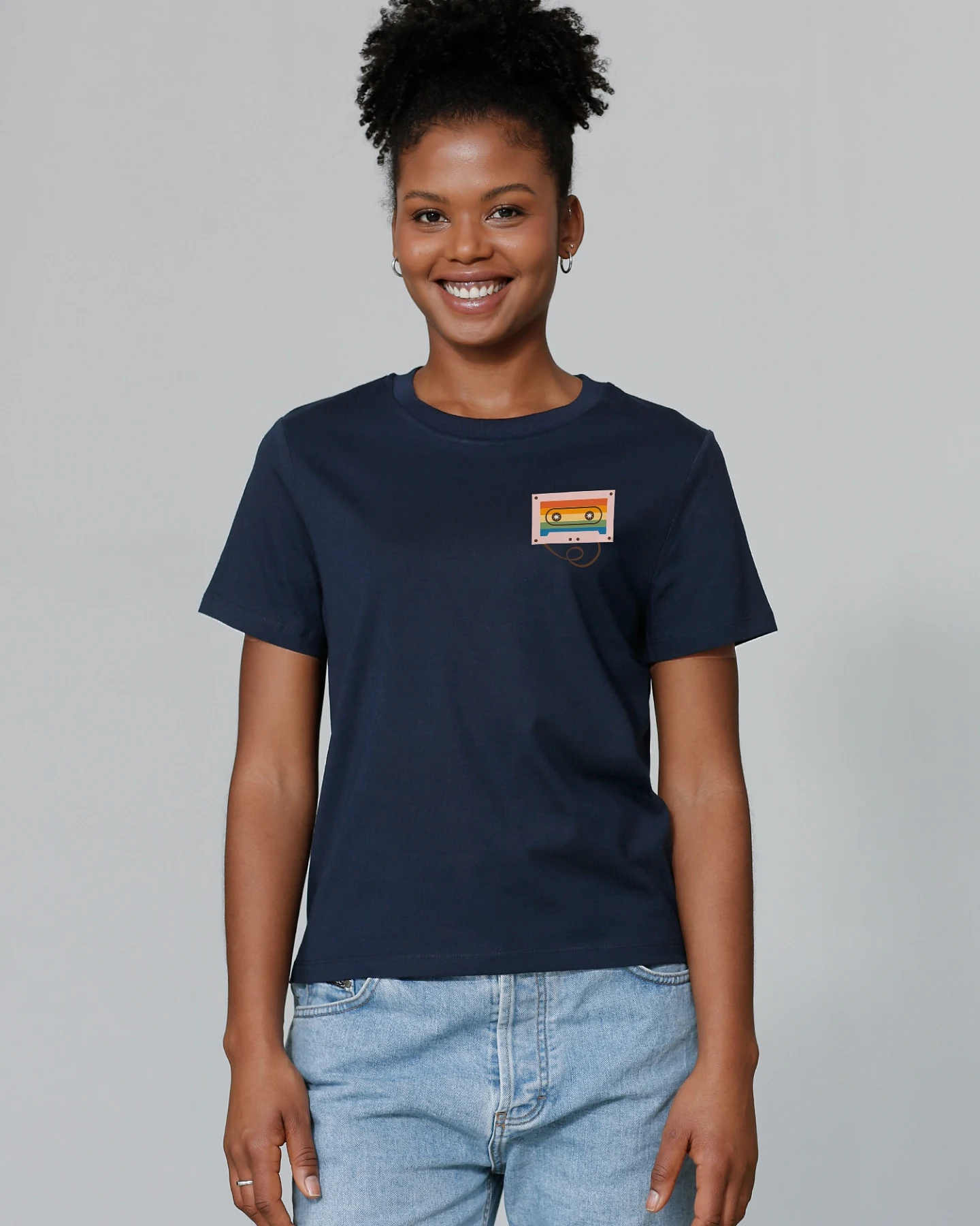 Watapparel T-Shirt Rainbow Cassette – Ansicht 2
