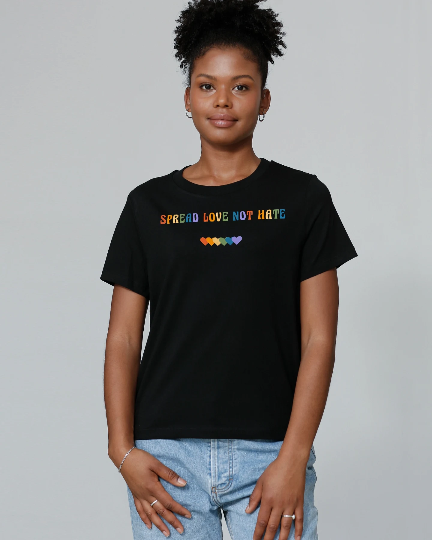 Watapparel T-Shirt Spread Love not Hate – Ansicht 2