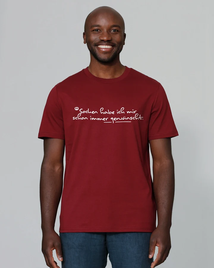Watapparel T-Shirt Socken Habe Ich Mir Schon Immer Gewünscht