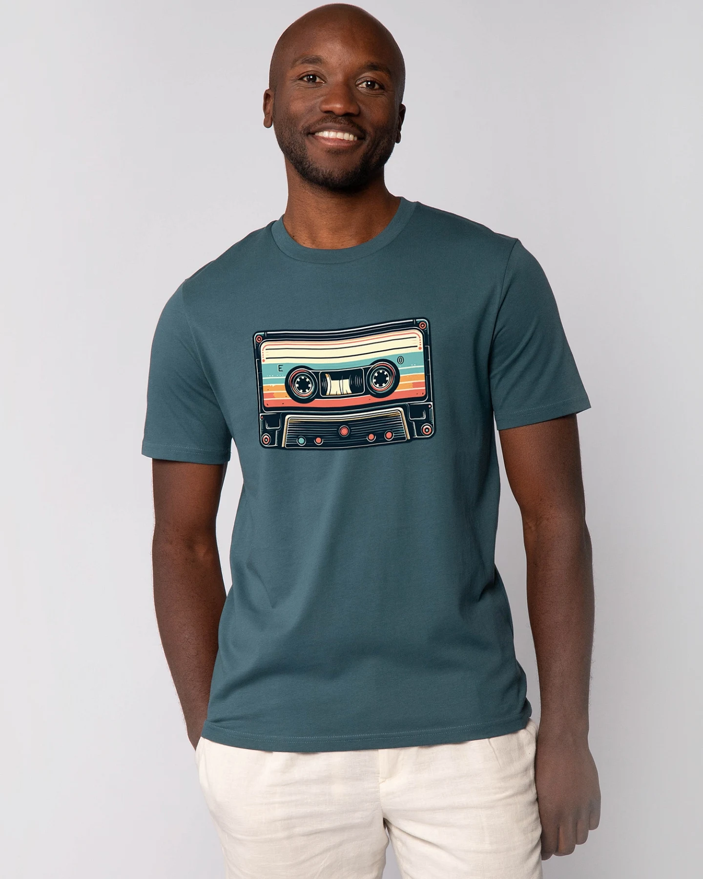 Watapparel T-Shirt Retro Kassette – Ansicht 2