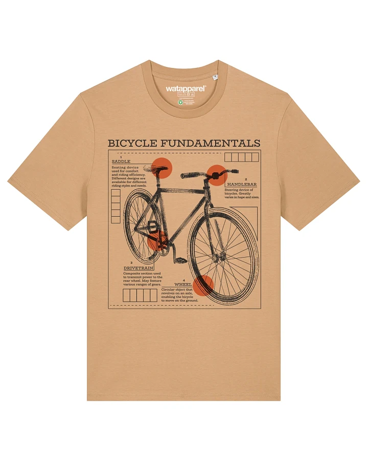 Watapparel T-Shirt Fahrrad Grundlagen