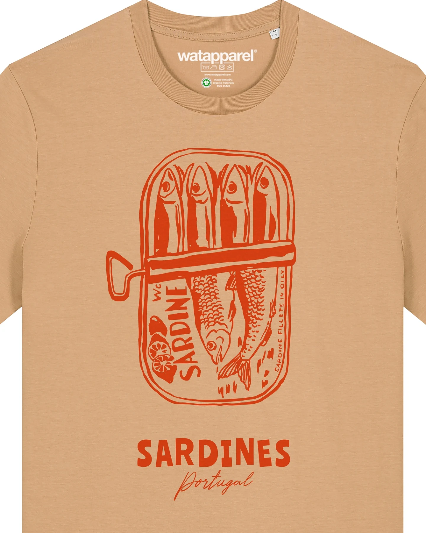 Watapparel T-Shirt Sardines Portugal – Ansicht 3