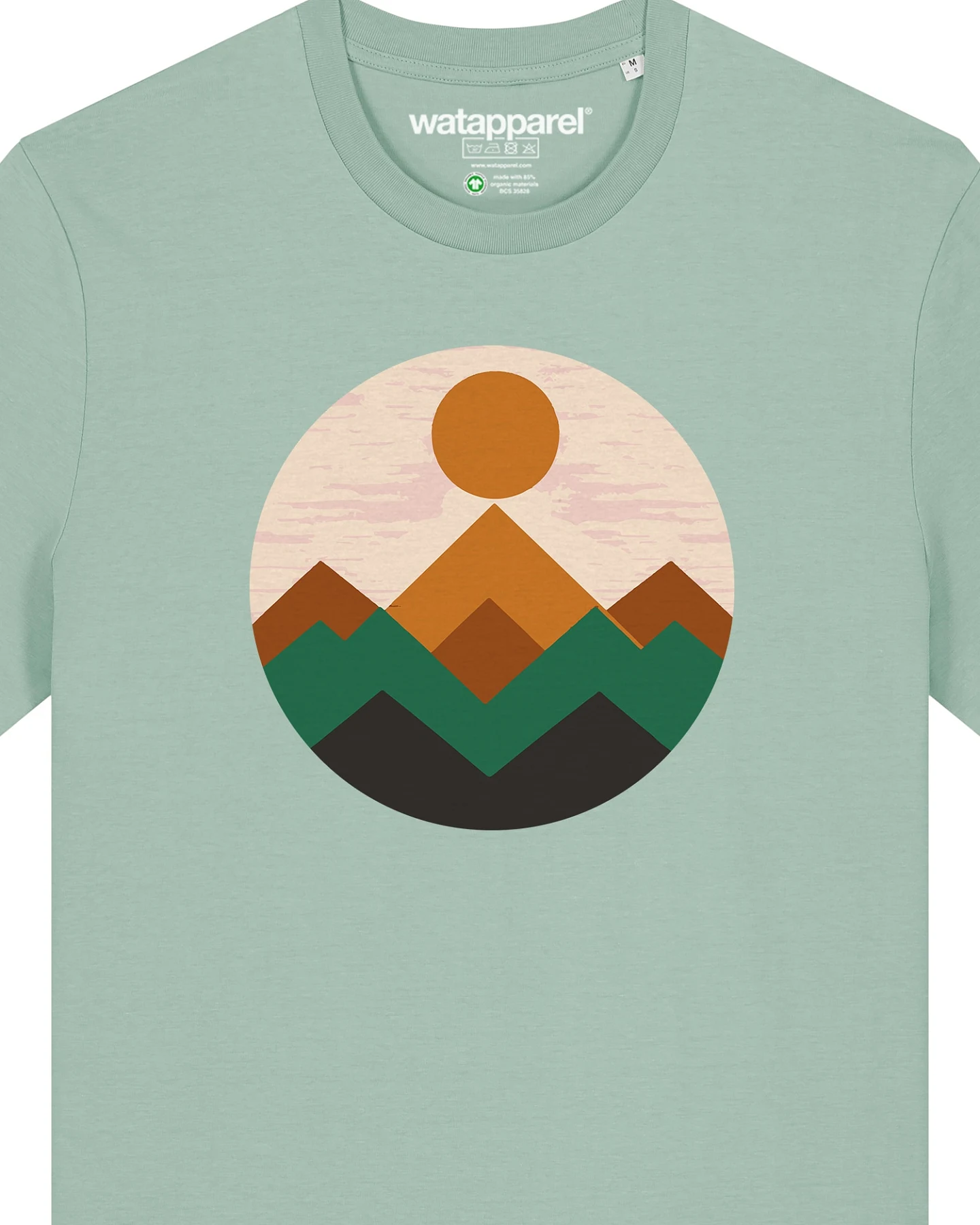 Watapparel Shirt Geometric Landscape 2 – Ansicht 2