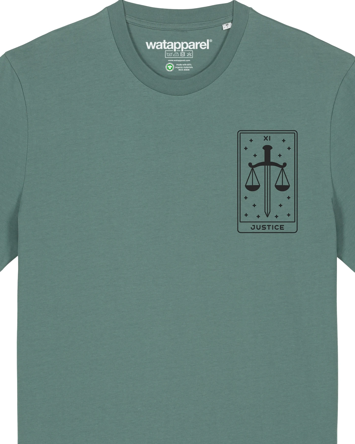 Watapparel Shirt Tarot Justice – Ansicht 2