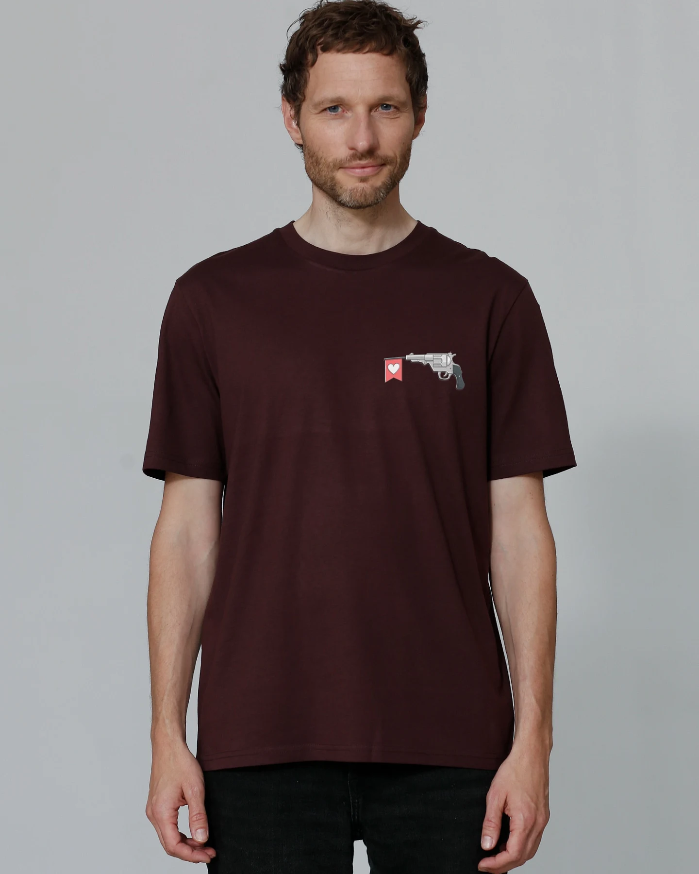Watapparel Shirt Make love not war – Ansicht 2