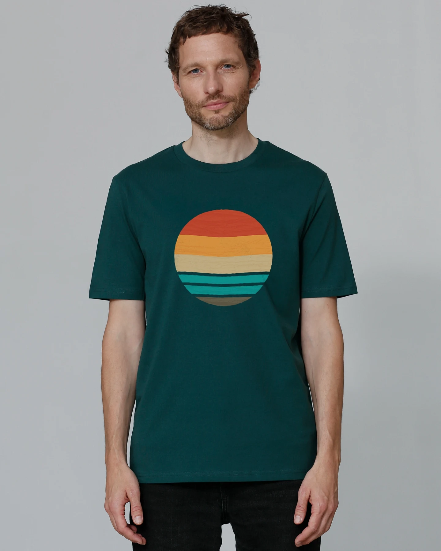 Watapparel T-Shirt Retro Sunset Ocean – Ansicht 2