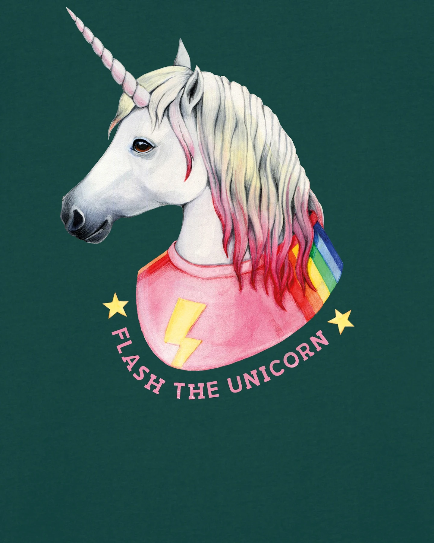 Watapparel Shirt Flash, the unicorn – Ansicht 3