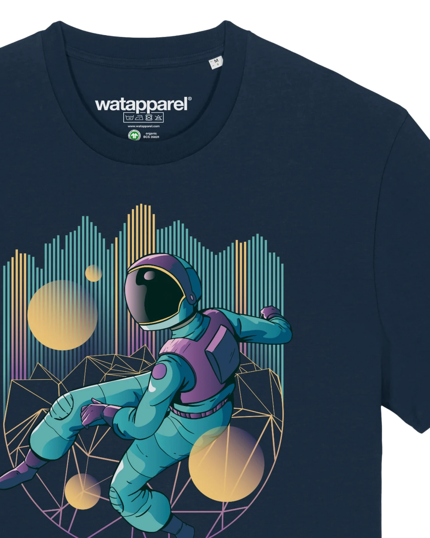 Watapparel T-Shirt Techno Astronaut – Ansicht 3