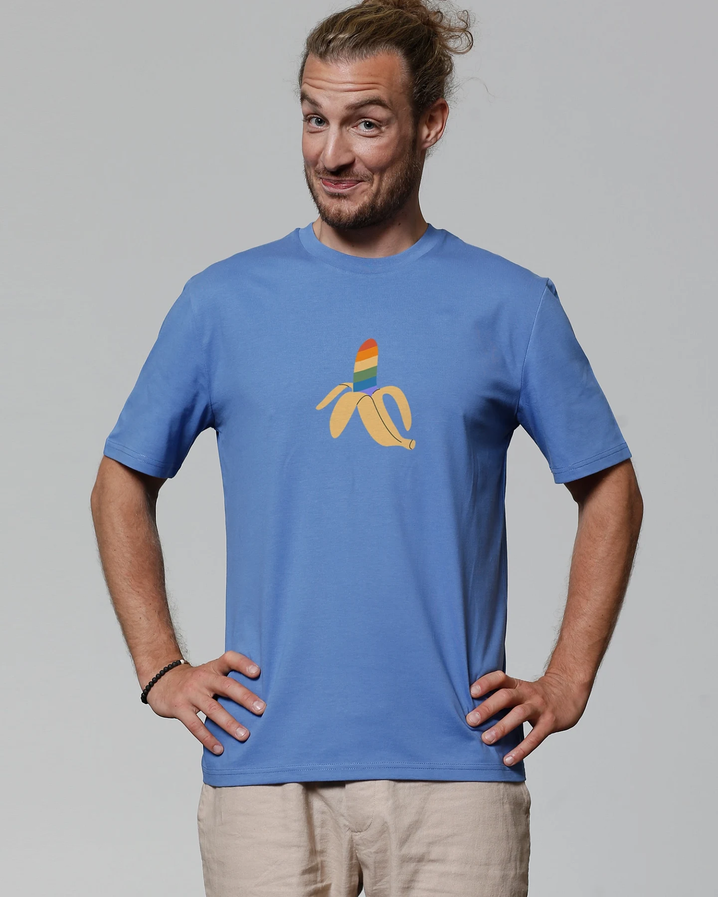 Watapparel T-Shirt Rainbow Banana – Ansicht 2