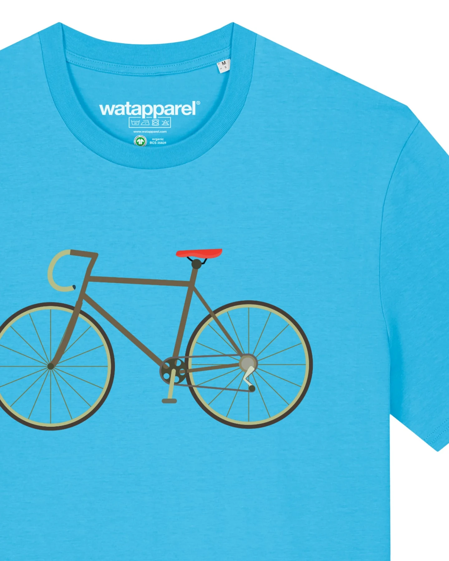 Watapparel T-Shirt Fahrrad – Ansicht 3