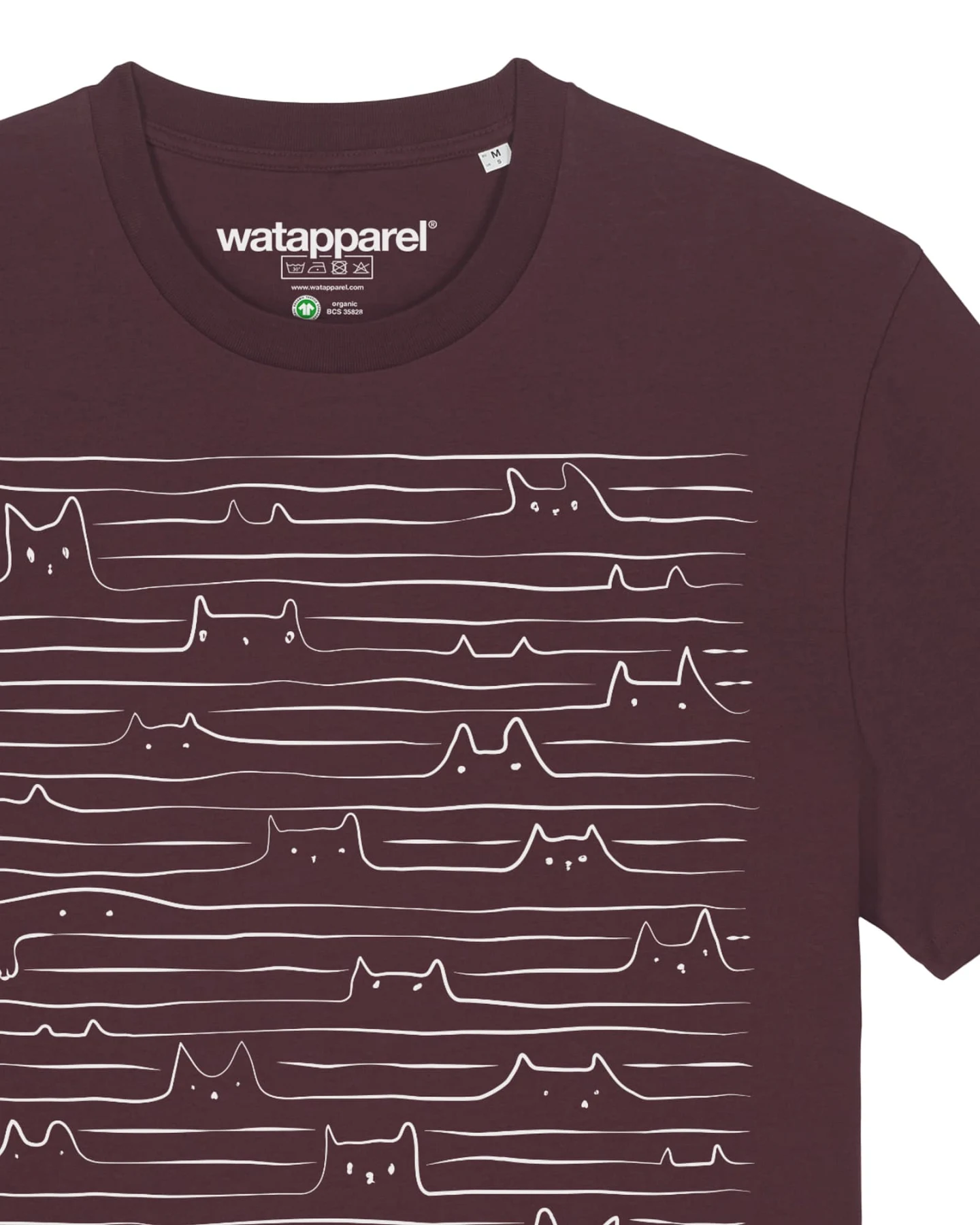 Watapparel T-Shirt Doodle Cats – Ansicht 3