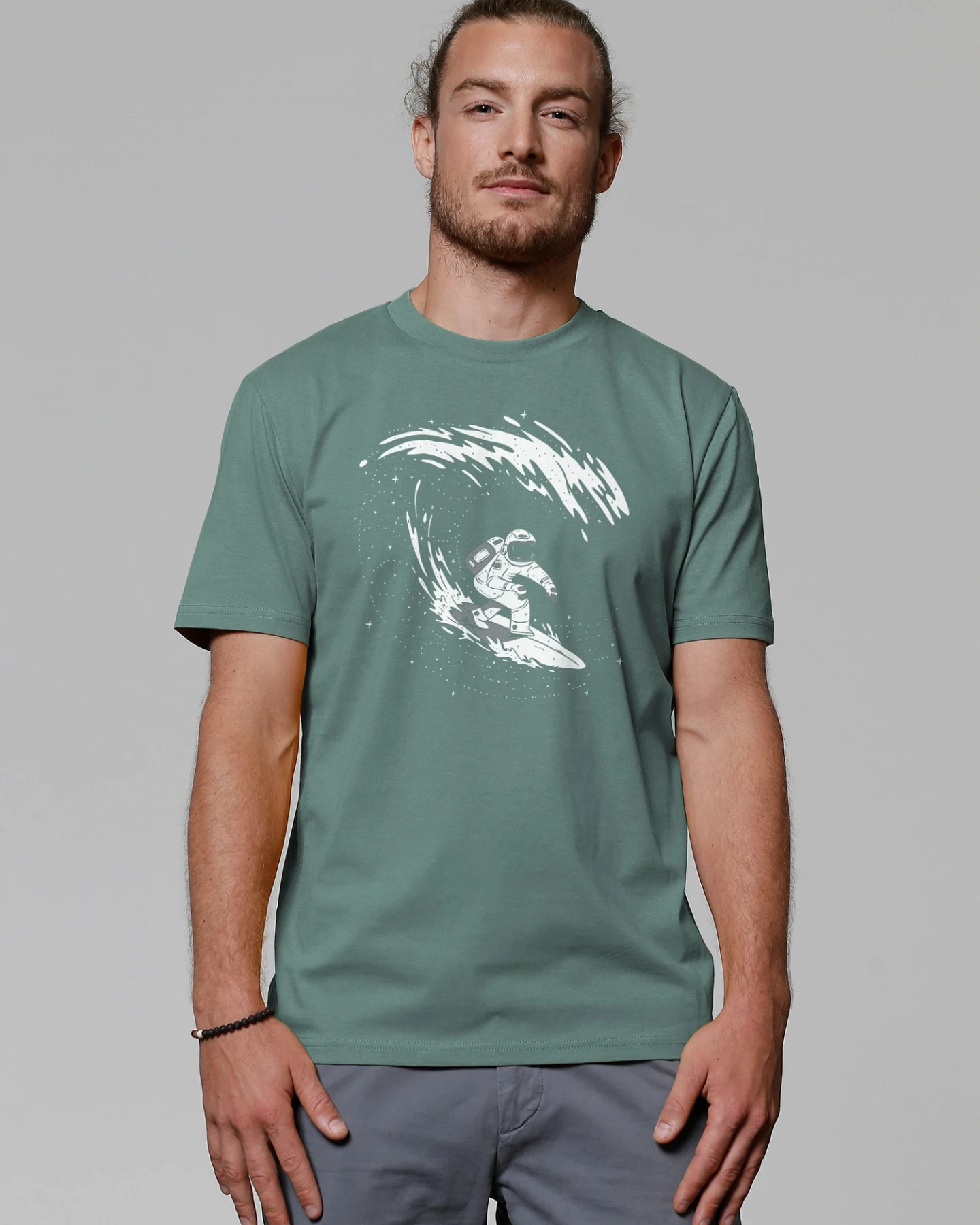 Watapparel T-Shirt Surfing Spaceman – Ansicht 2