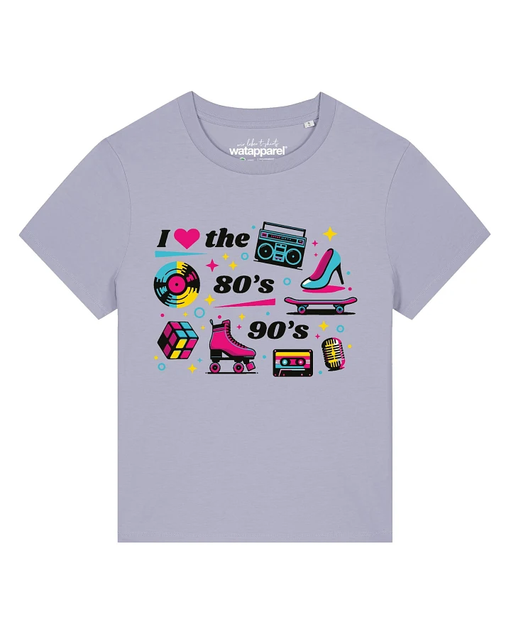 Watapparel T-Shirt 80s Love