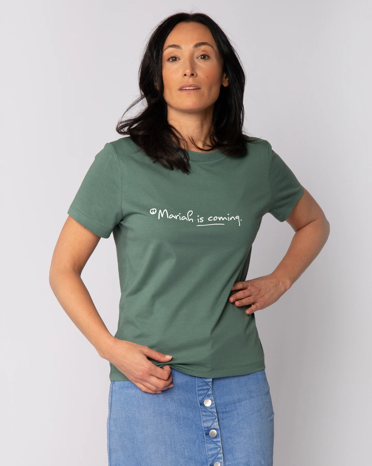 Watapparel T-Shirt Mariah Is Coming – Ansicht 2
