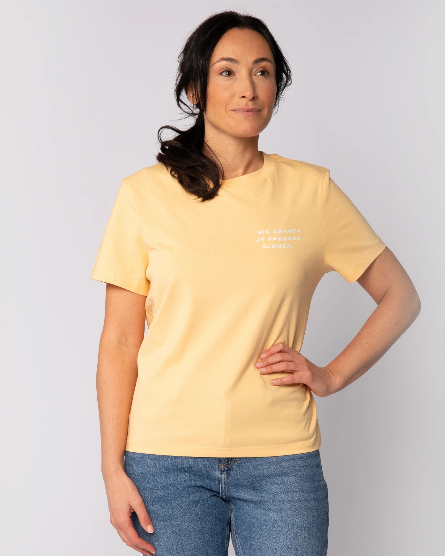 Watapparel T-Shirt Wir Können Ja Freunde Bleiben – Ansicht 2