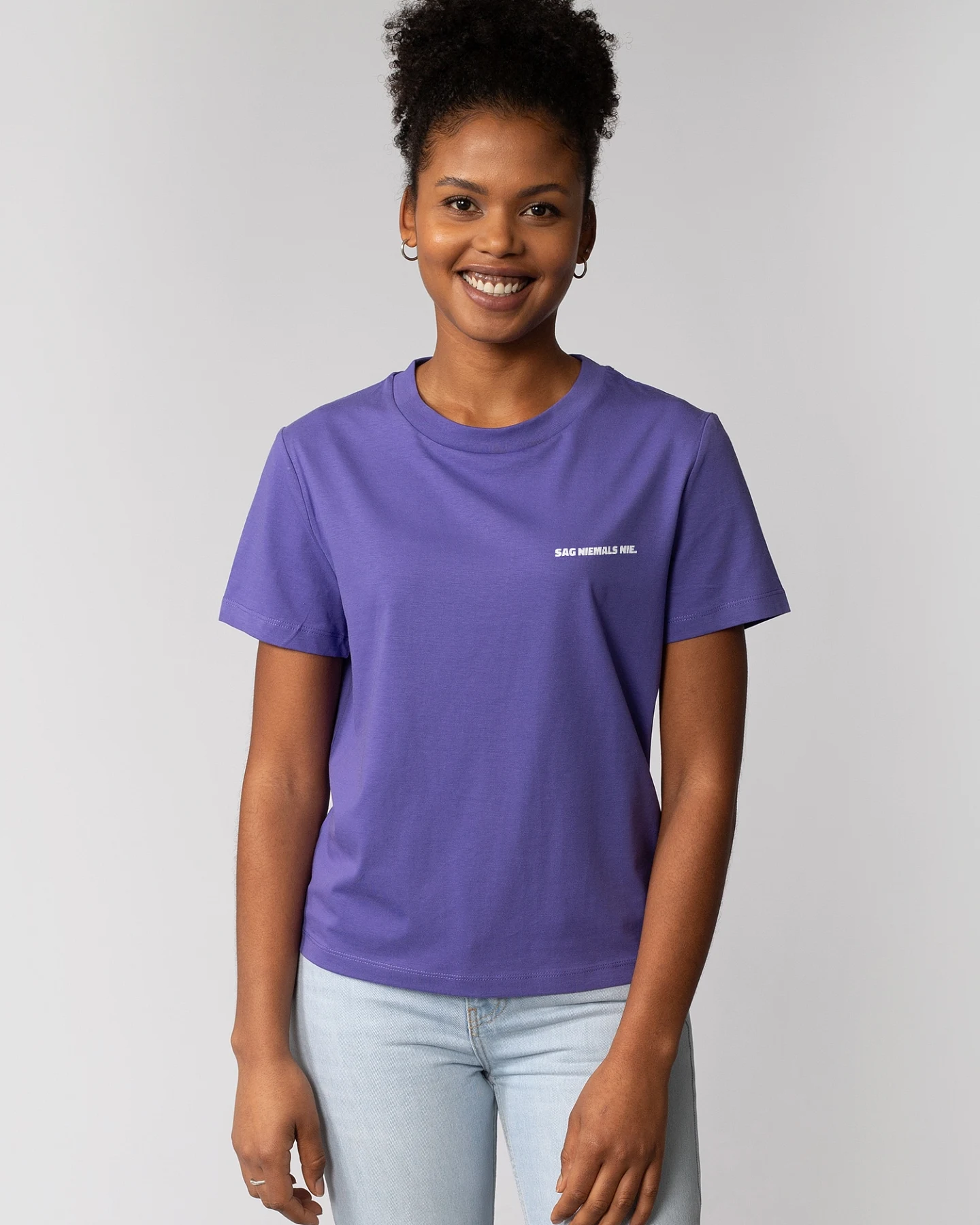 Watapparel T-Shirt Sag Niemals Nie – Ansicht 2