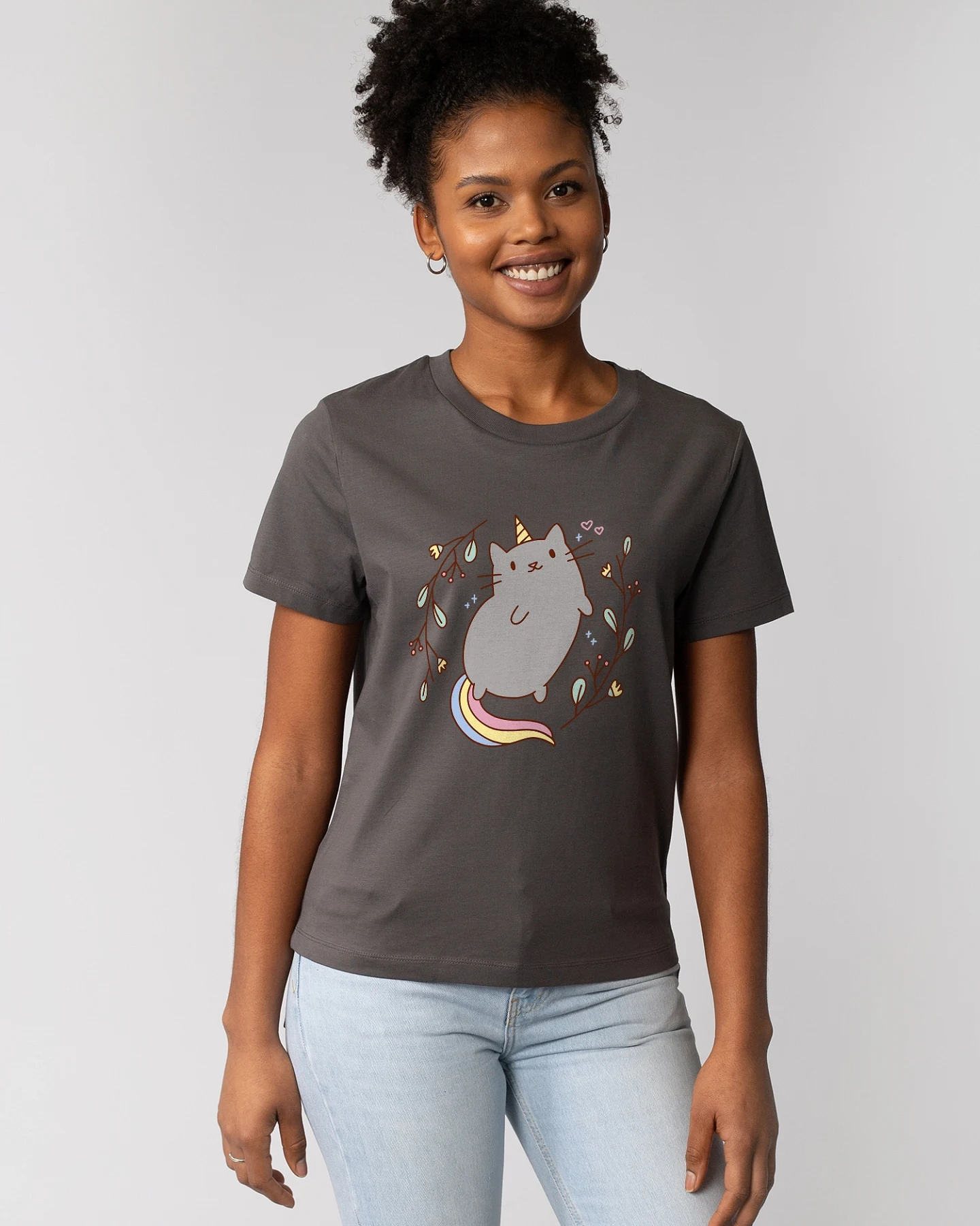 Watapparel T-Shirt Unicorn Cat – Ansicht 2