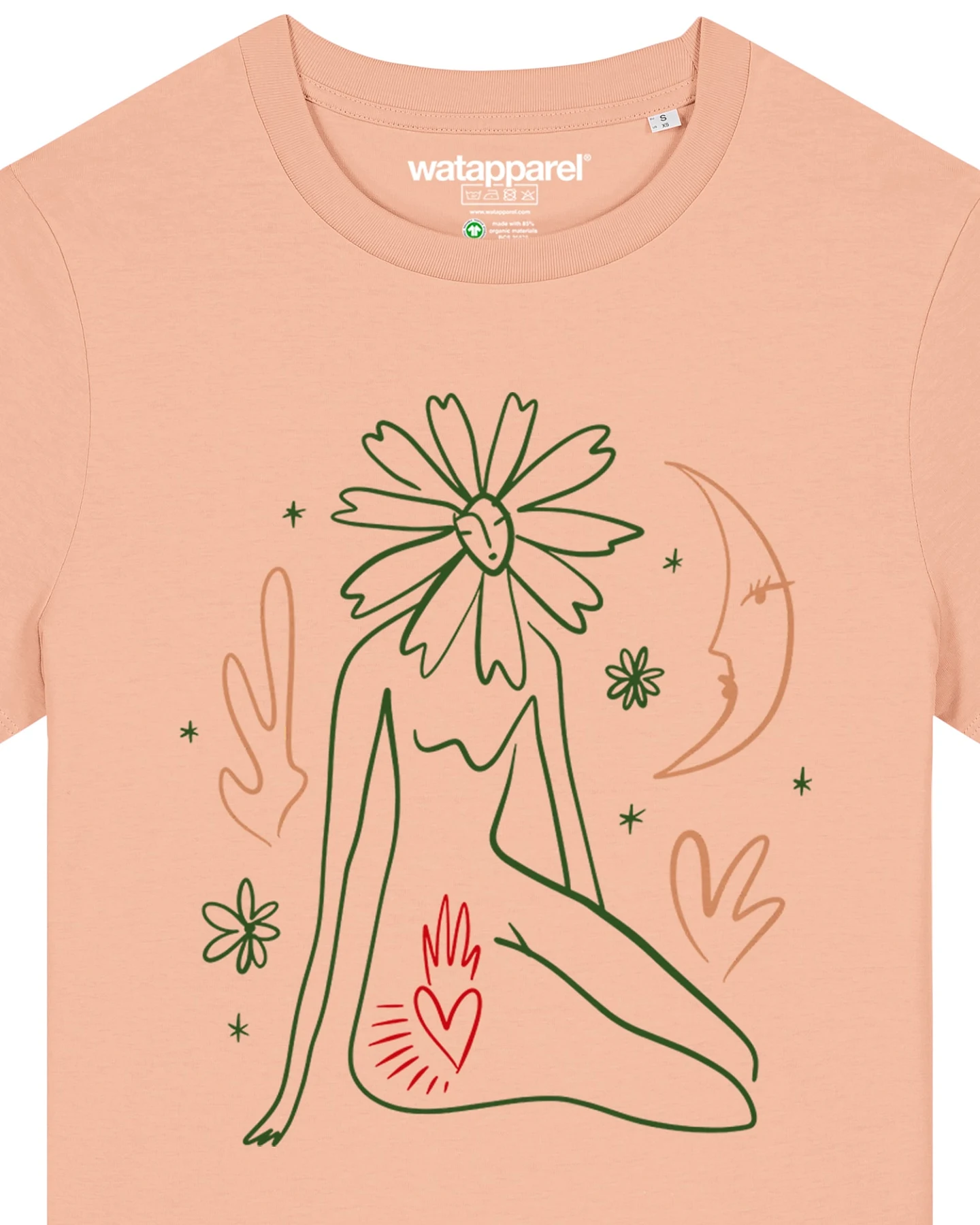 Watapparel T-Shirt Love And Flex – Ansicht 3