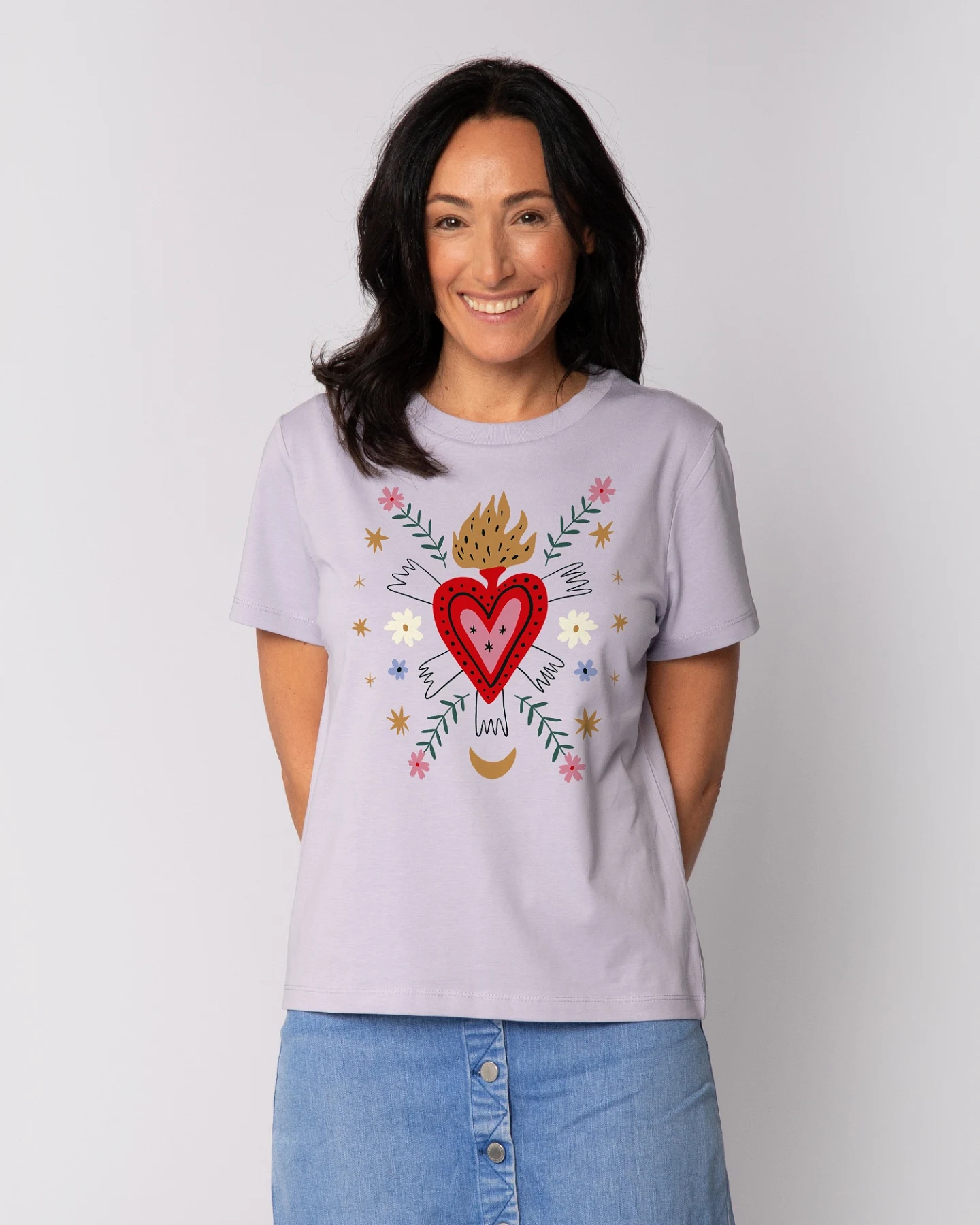 Watapparel T-Shirt Love And Flex – Ansicht 2