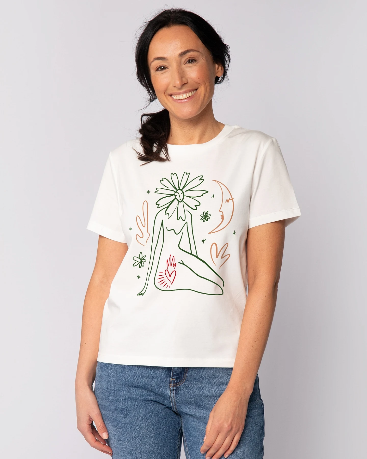 Watapparel T-Shirt Love And Flex – Ansicht 2