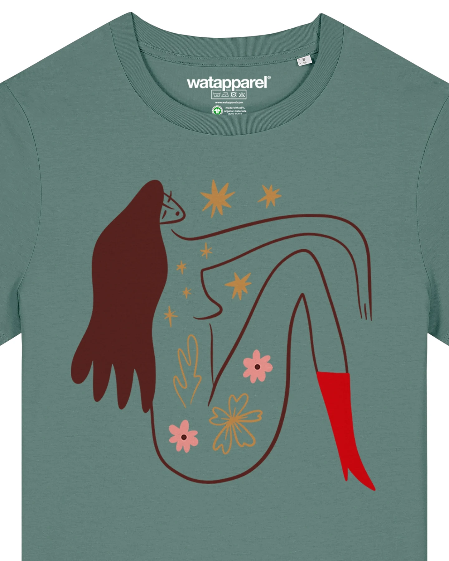 Watapparel T-Shirt Love And Flex – Ansicht 3