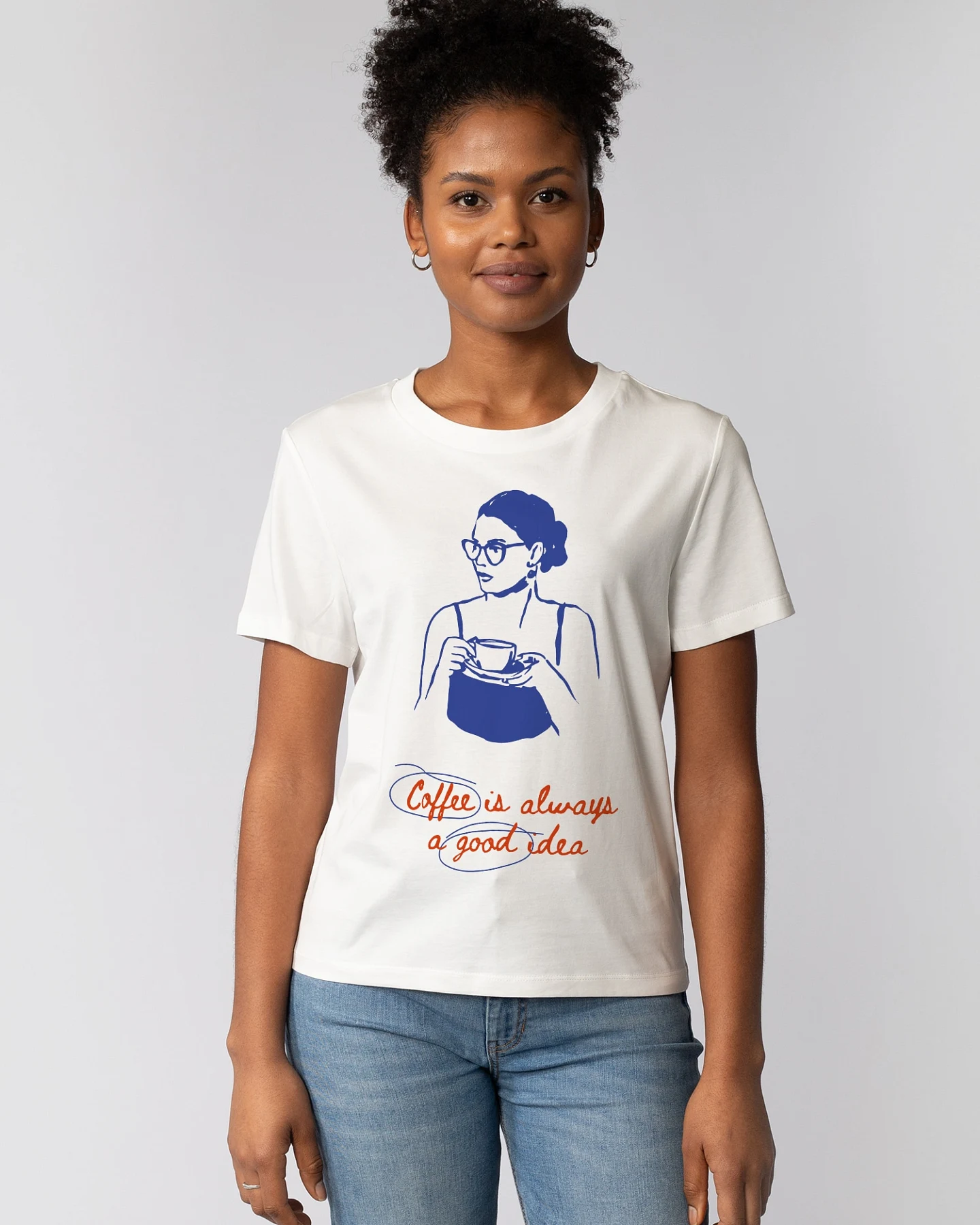 Watapparel T-Shirt Coffee Is A Good Idea – Ansicht 2