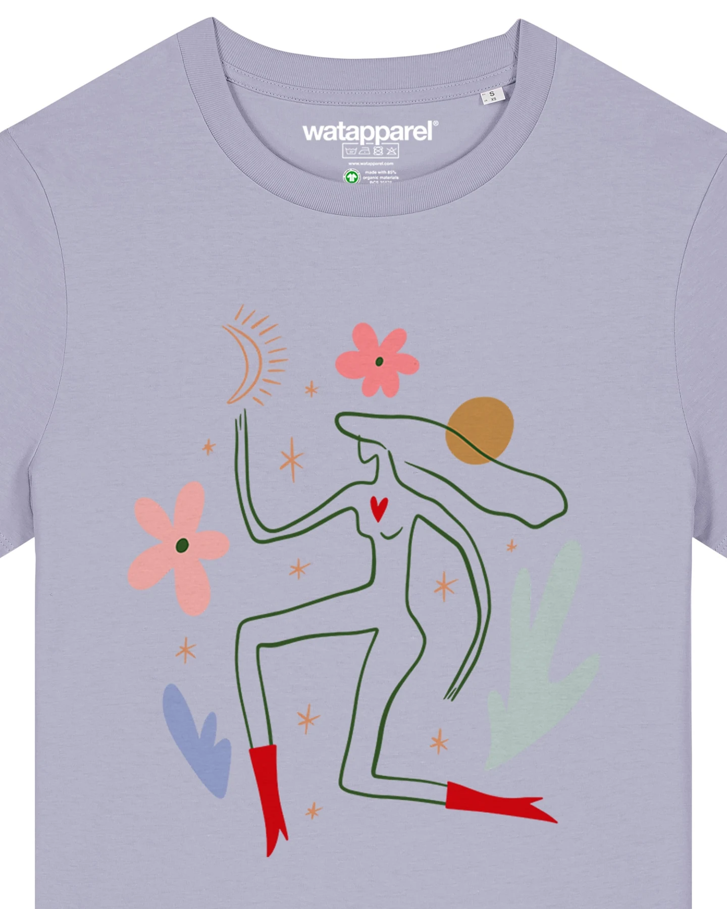 Watapparel T-Shirt Love And Flex – Ansicht 3