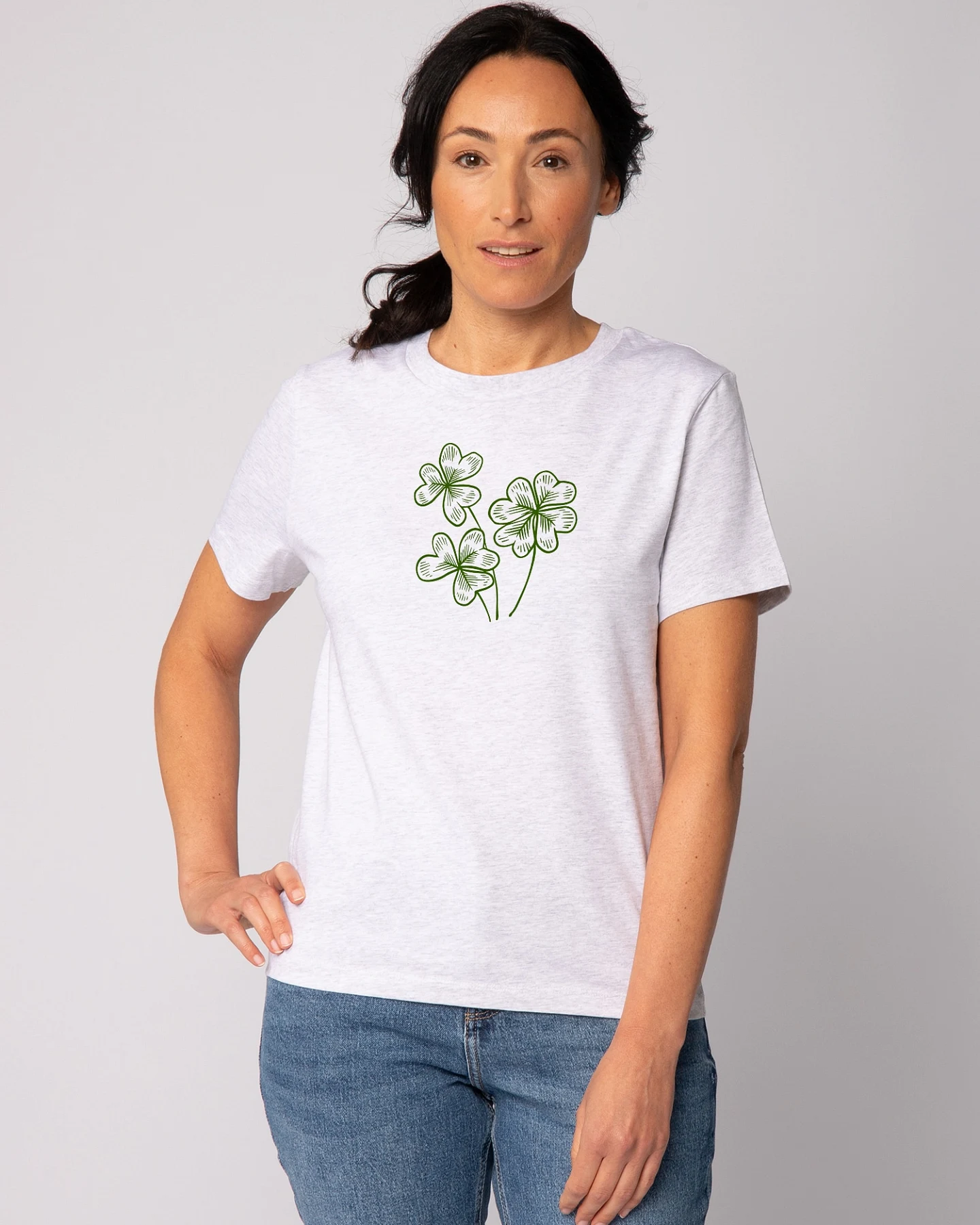Watapparel T-Shirt Glücksklee – Ansicht 2