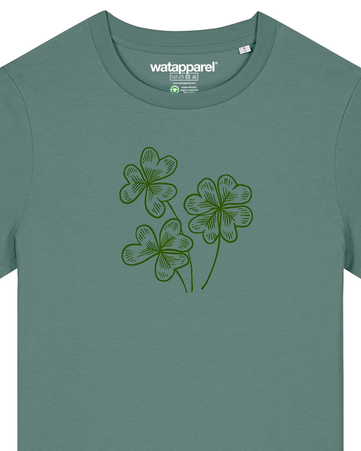 Watapparel T-Shirt Glücksklee – Ansicht 3