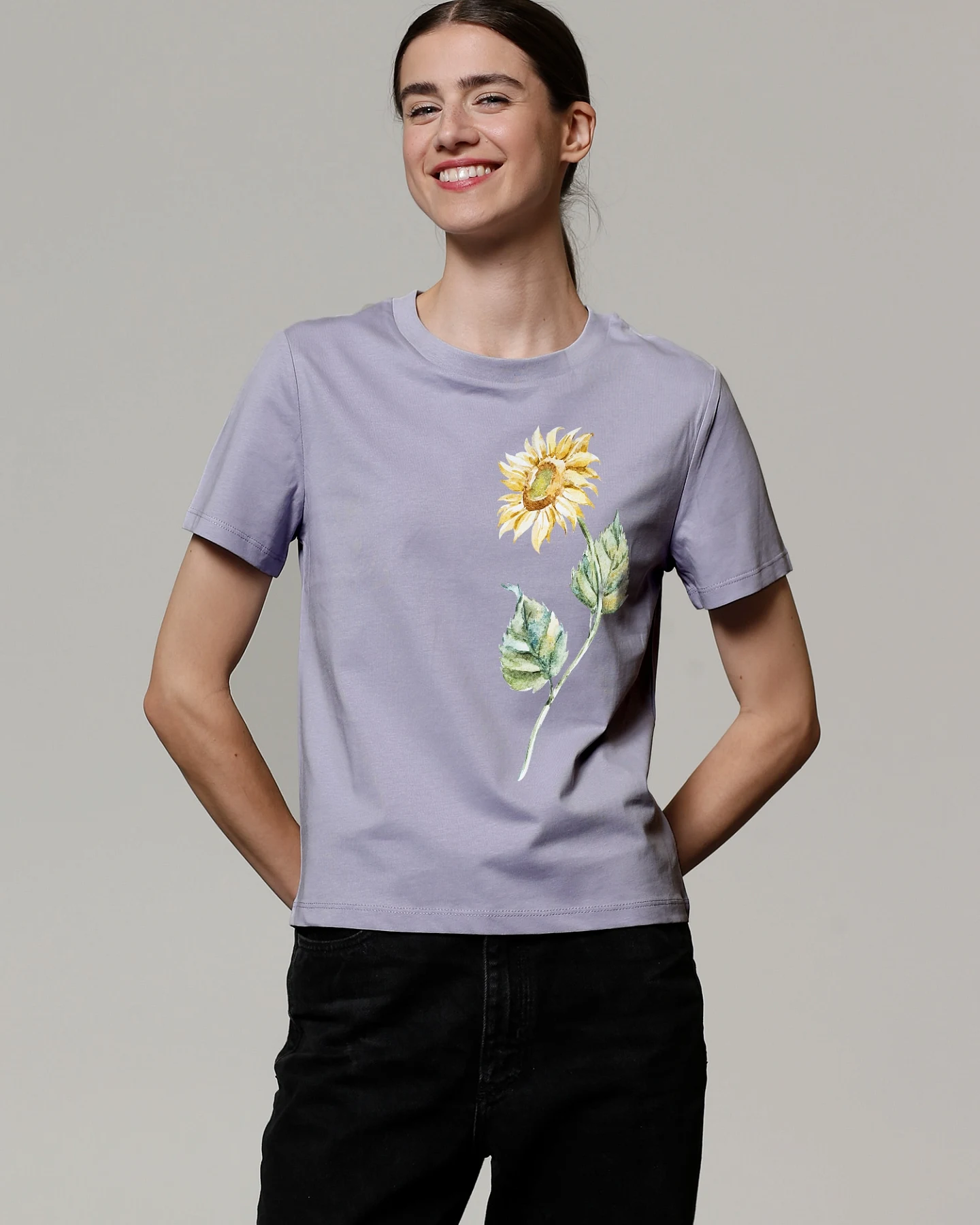 Watapparel T-Shirt Sonnenblume – Ansicht 2