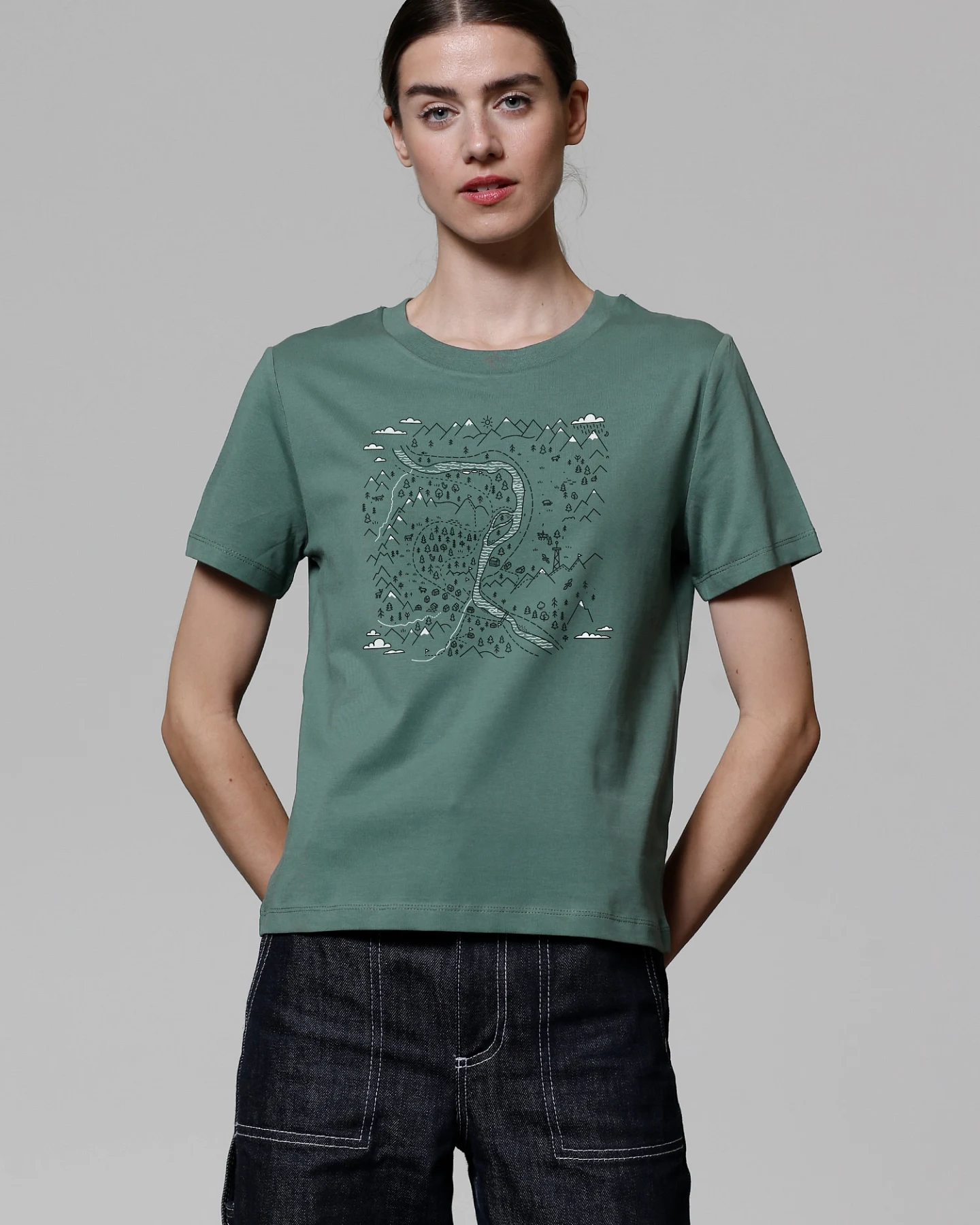 Watapparel Shirt Landschaft – Ansicht 2