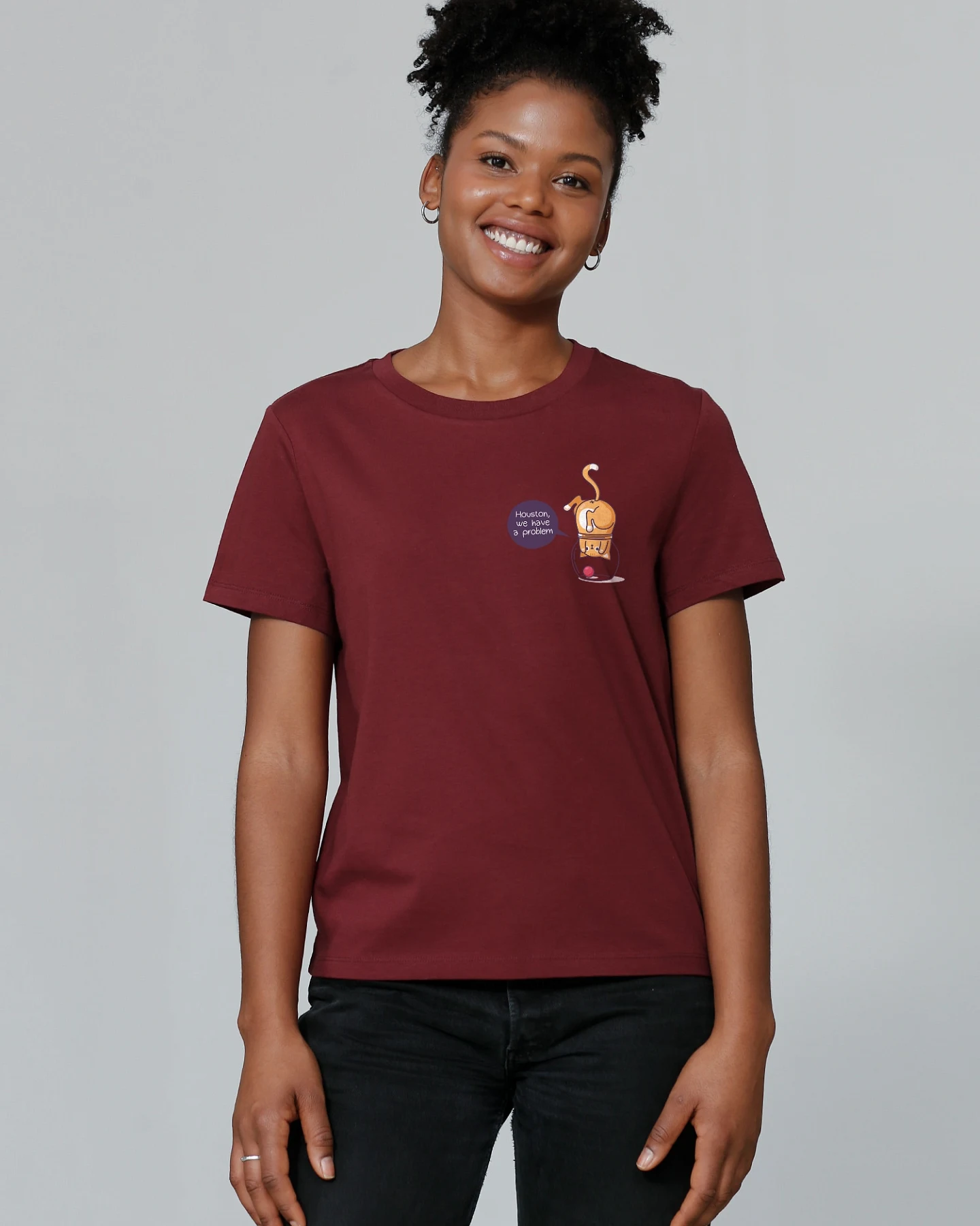 Watapparel Shirt Funny Cat – Ansicht 2
