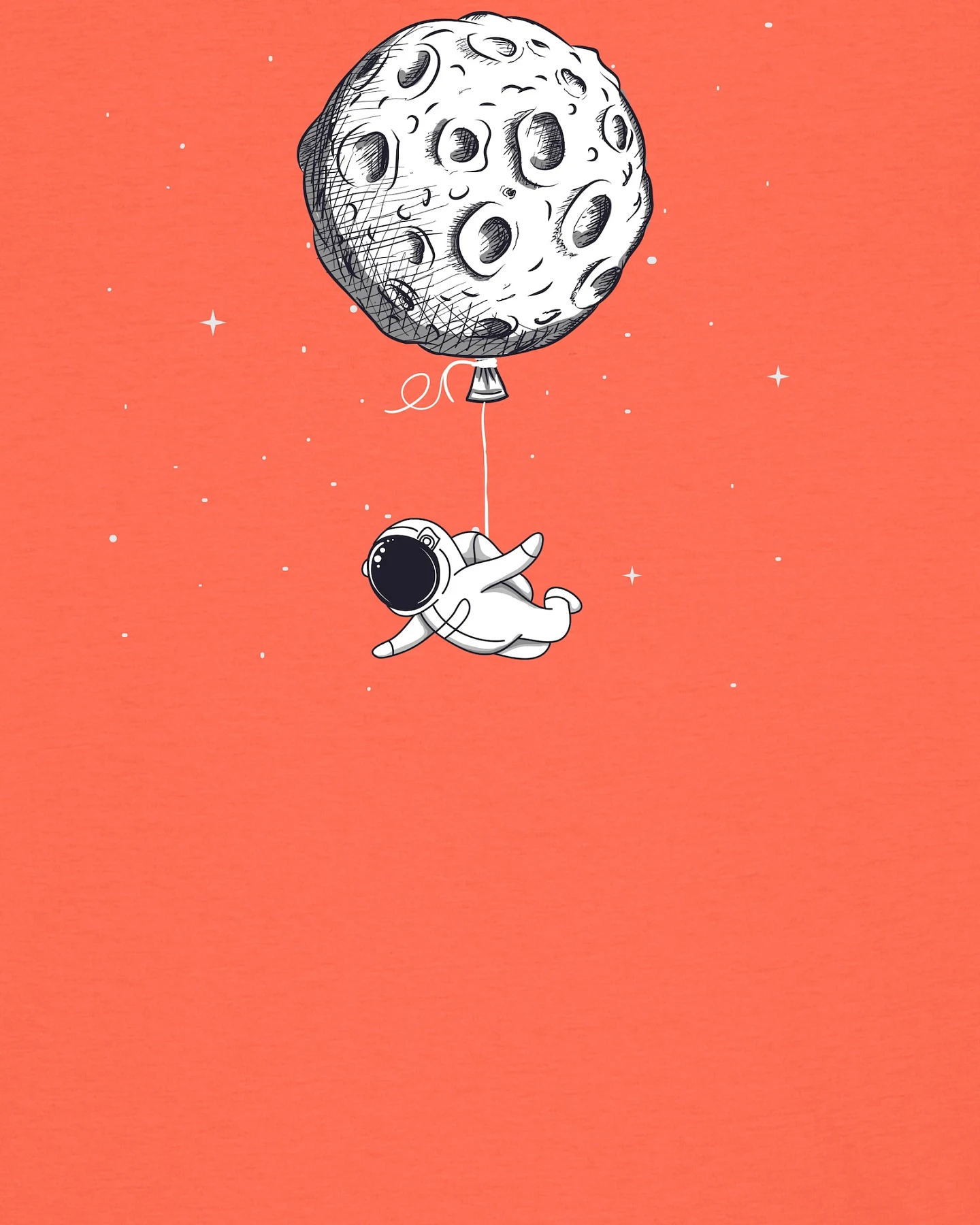 Watapparel Shirt Funny Spaceman – Ansicht 3