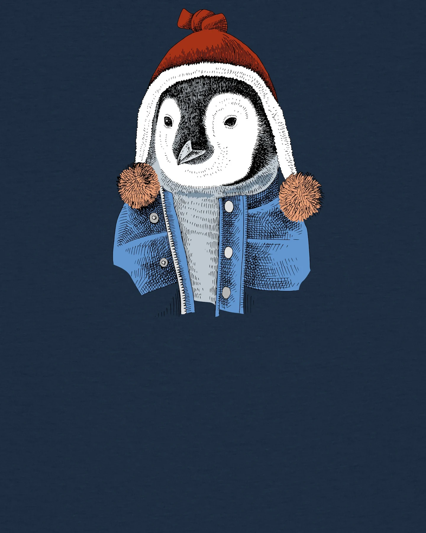 Watapparel Shirt Pinguin – Ansicht 3