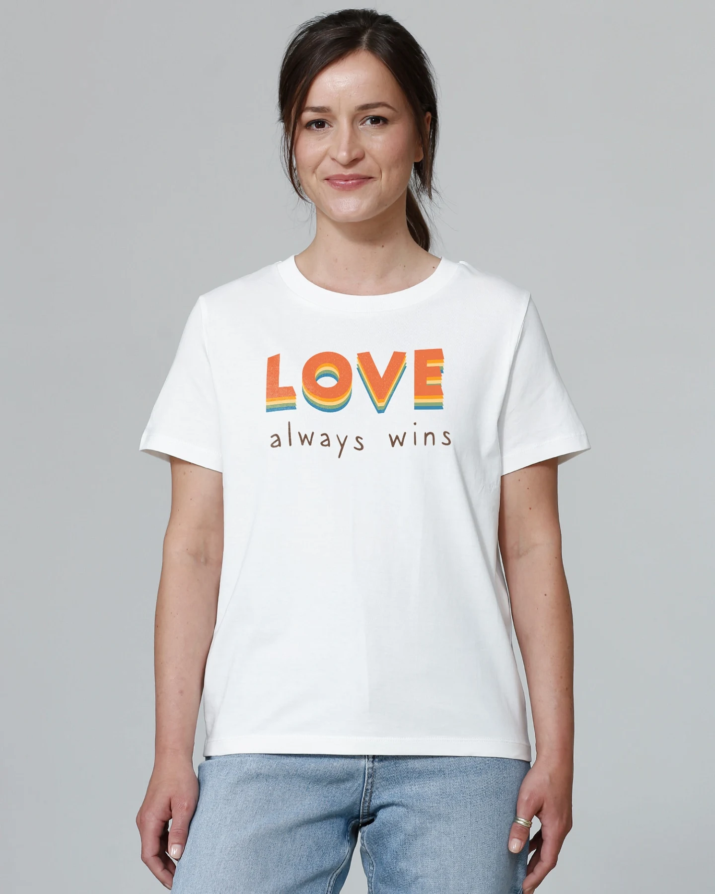 Watapparel Shirt Love always wins – Ansicht 2