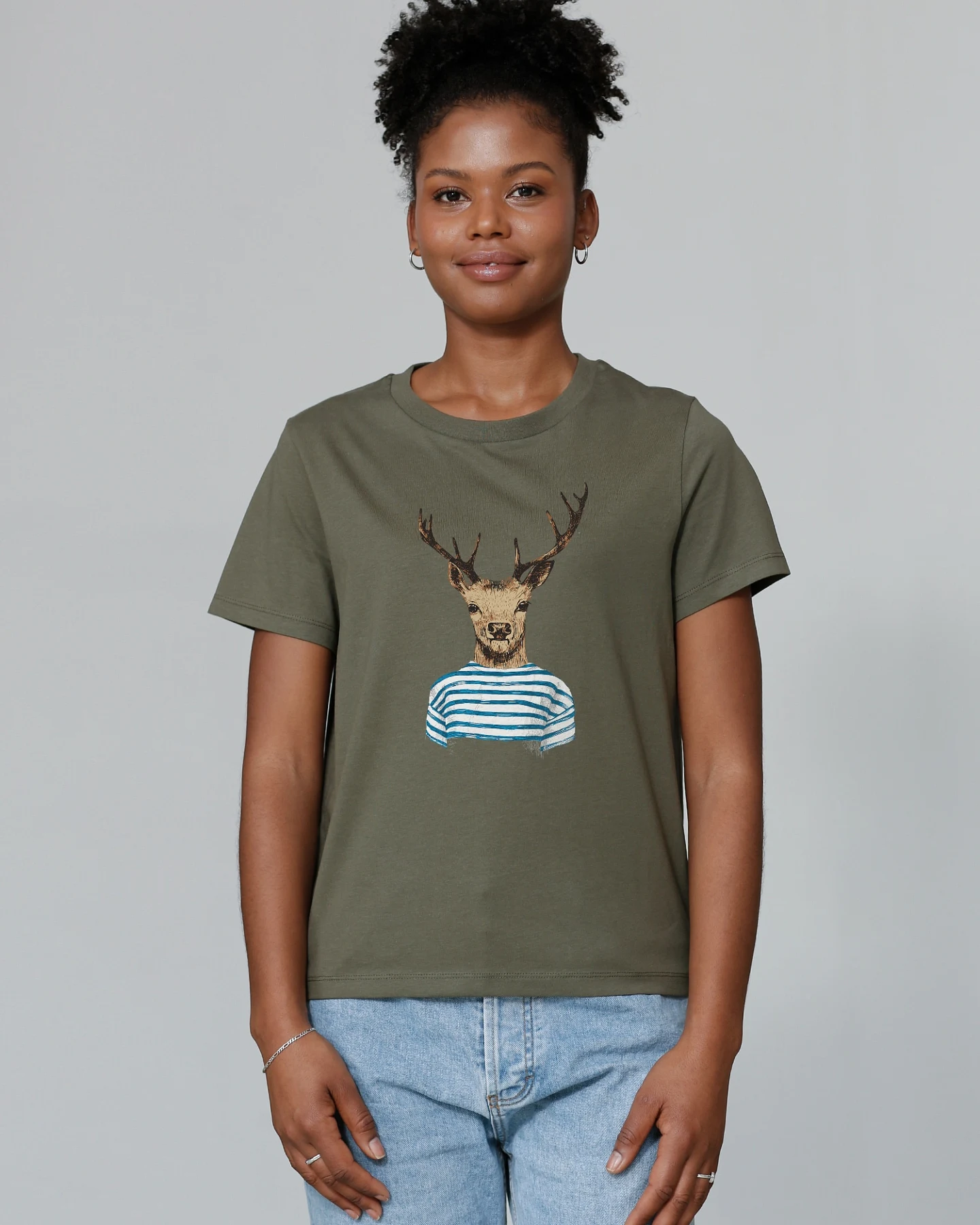 Watapparel Shirt Hirsch – Ansicht 2