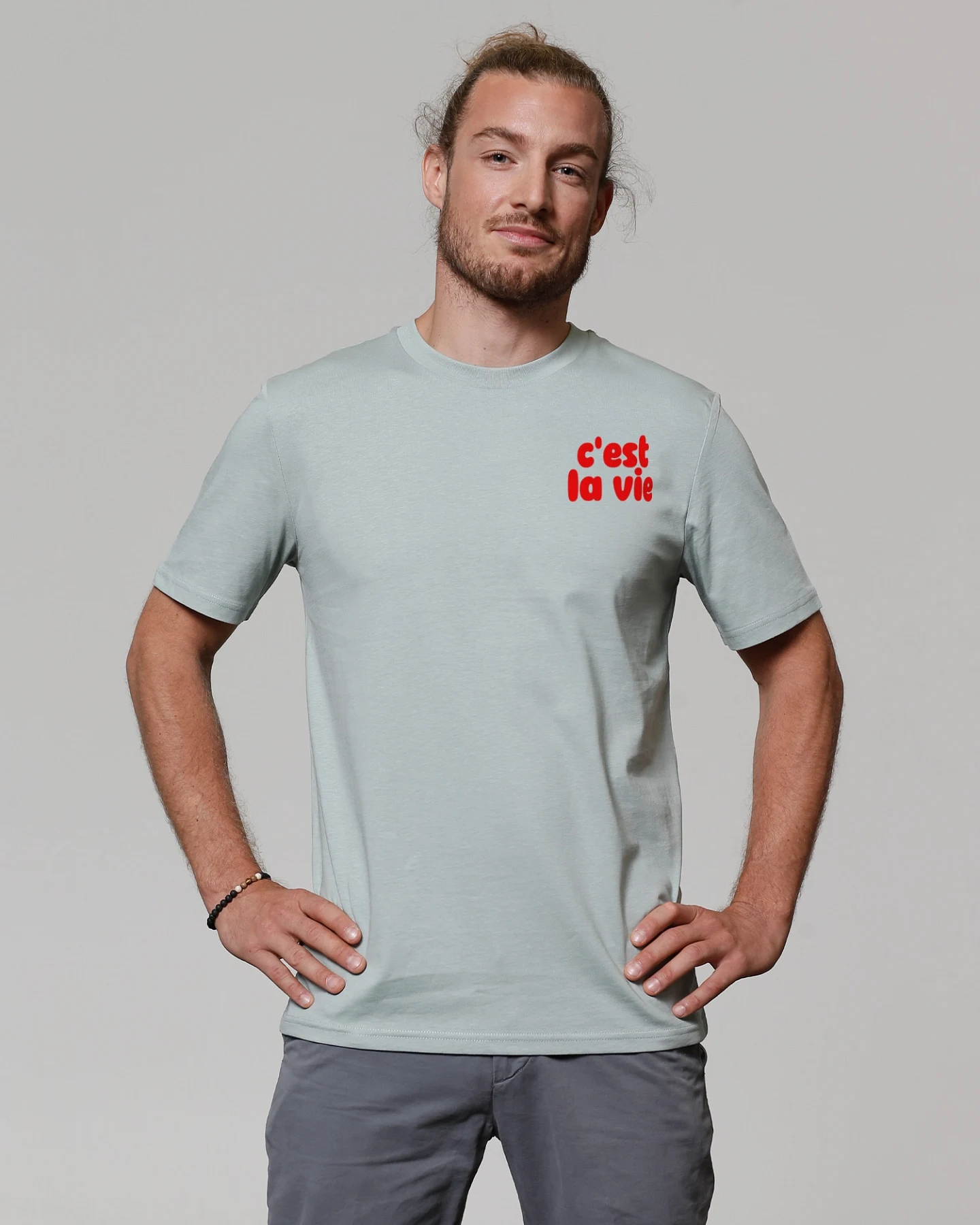Watapparel T-Shirt Cest La Vie – Ansicht 2
