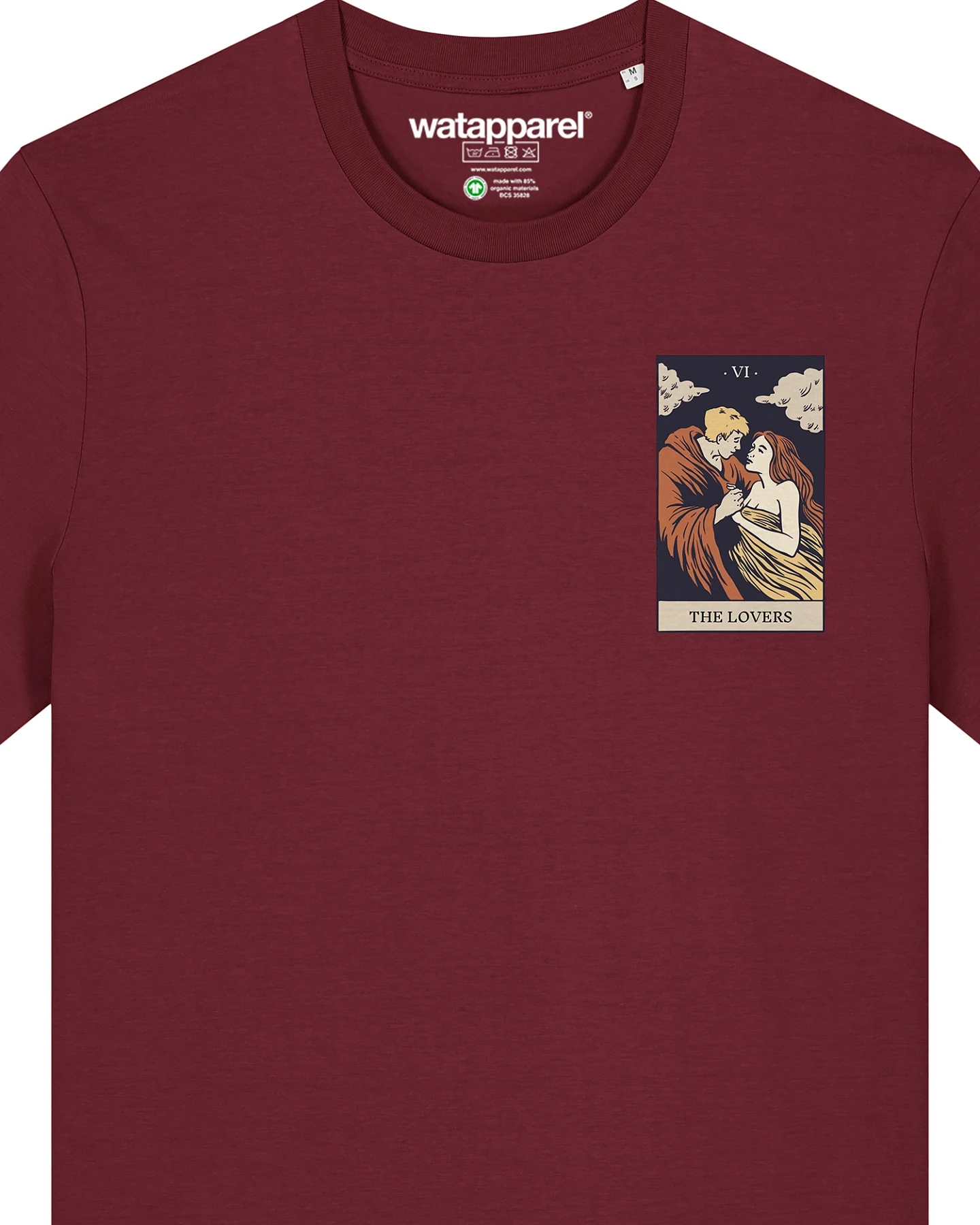 Watapparel Shirt Tarot The Lovers – Ansicht 2