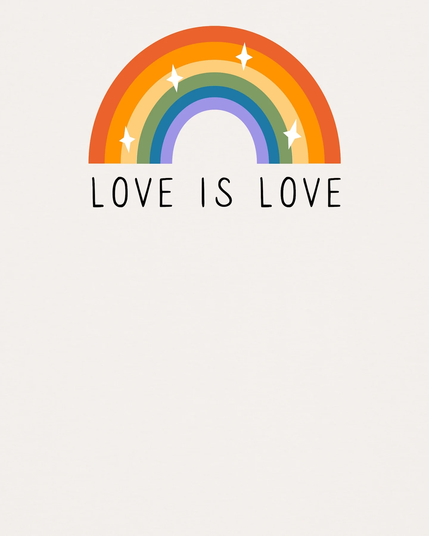 Watapparel Shirt Love is Love – Ansicht 3